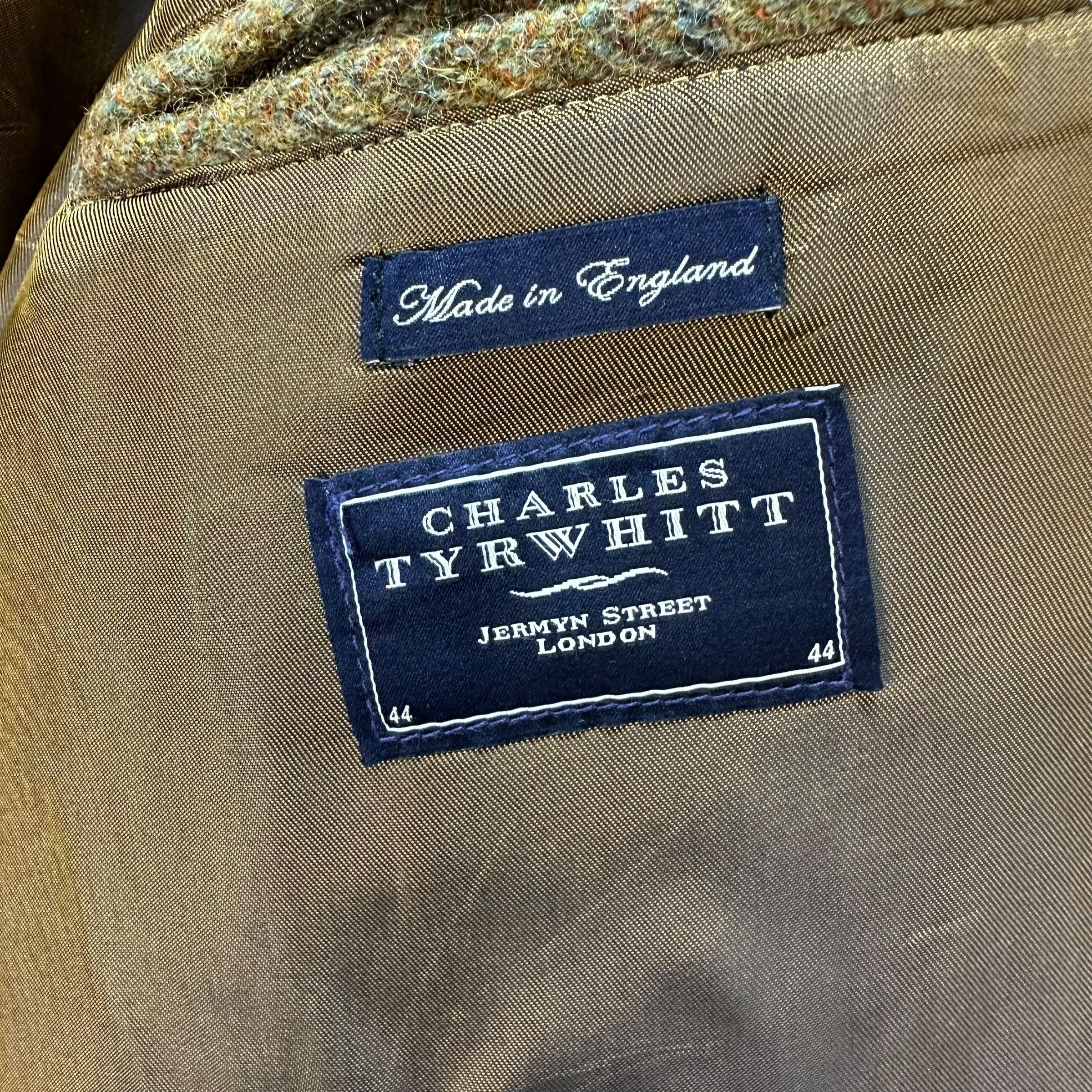 Charles Tyrwhitt Vintage CHARLES TYRWHITT British Wool Check Jacket #A72-1742 Size US XXL / EU 58 / 5 - 8 Thumbnail