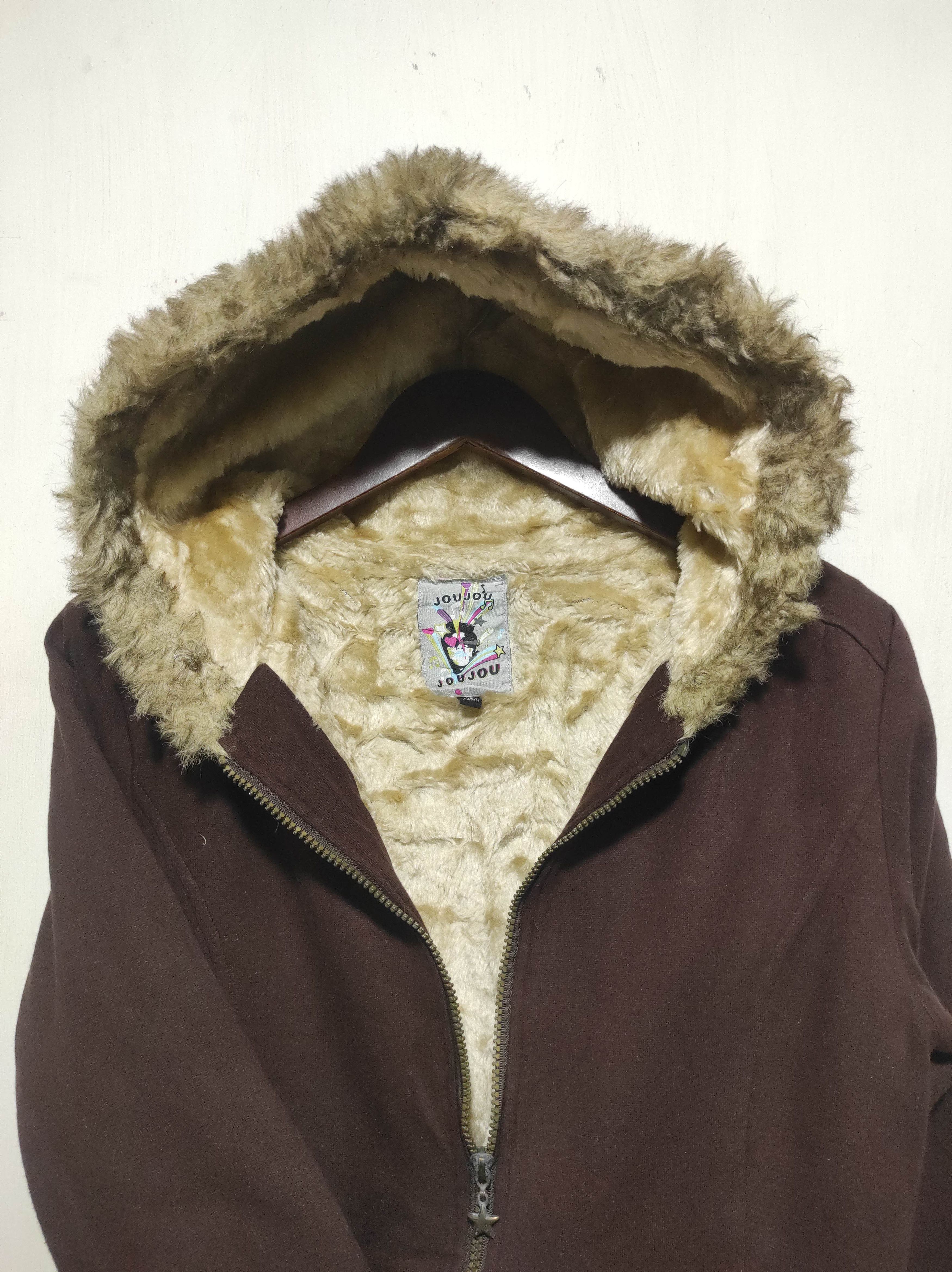 If Six Was Nine Jou Jou Sherpa zip Fur Hoodie LGB IfSixWasNine style Size M / US 6-8 / IT 42-44 - 3 Thumbnail