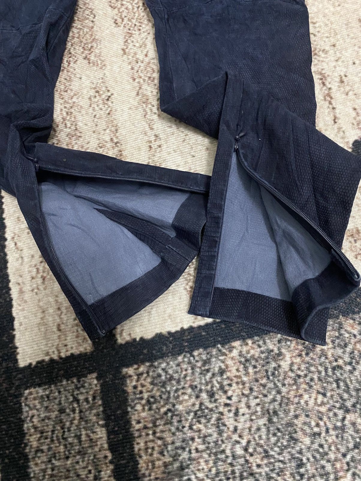 Balenciaga BALENCIAGA LEATHER LAMBSKIN PANTS-MADE IN FRANCE Size 28" / US 6 / IT 42 - 7 Thumbnail