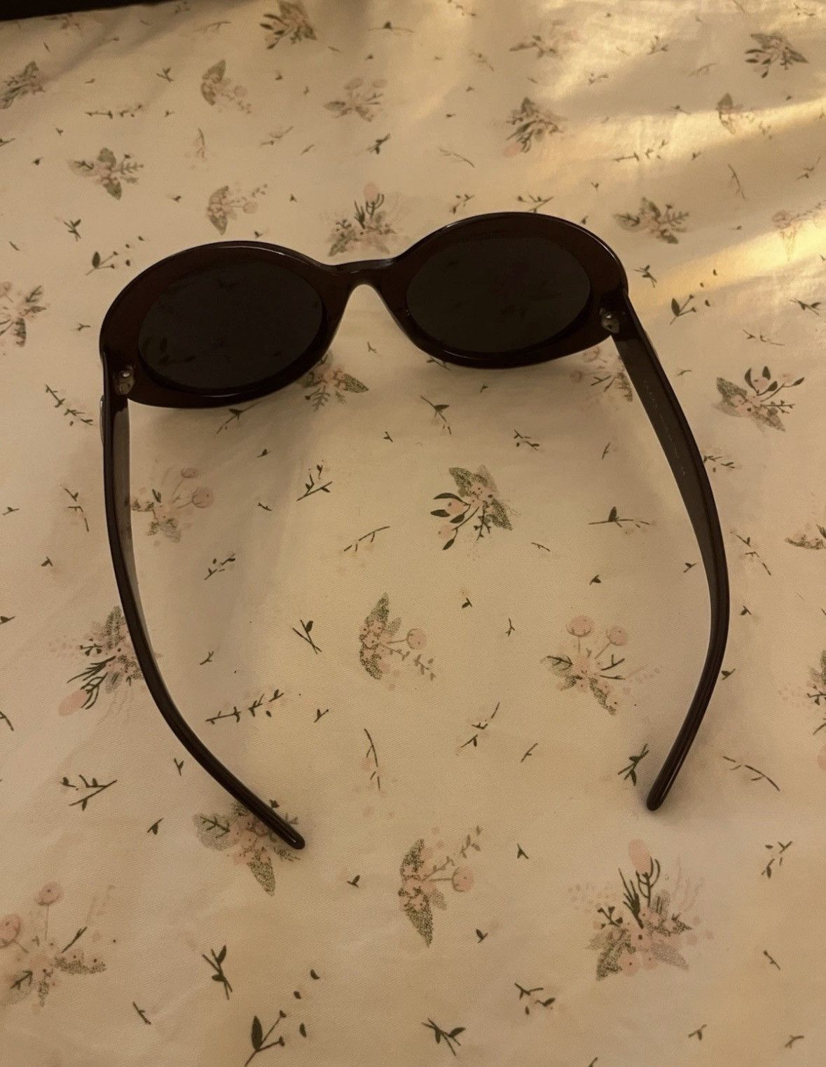 Gucci GUCCI GG2401N/S Lg Round Purple Lens Sunglasses Size ONE SIZE - 5 Thumbnail