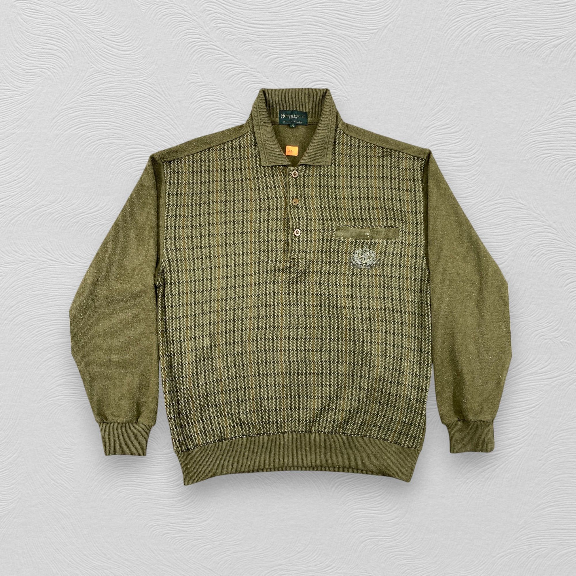 Vintage Vintage North Field Sports Sweatshirt - J211 Size US M / EU 48-50 / 2 - 1 Thumbnail