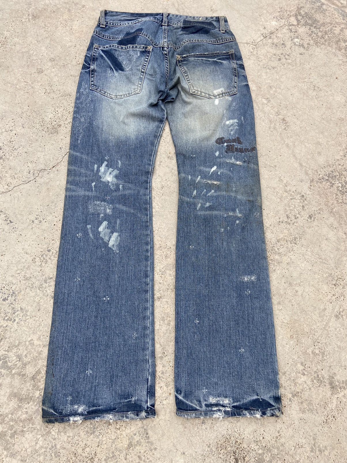 Cook Jeans Cook jeans Distressed denim undercover design reconstructed Size US 29 - 12 Thumbnail