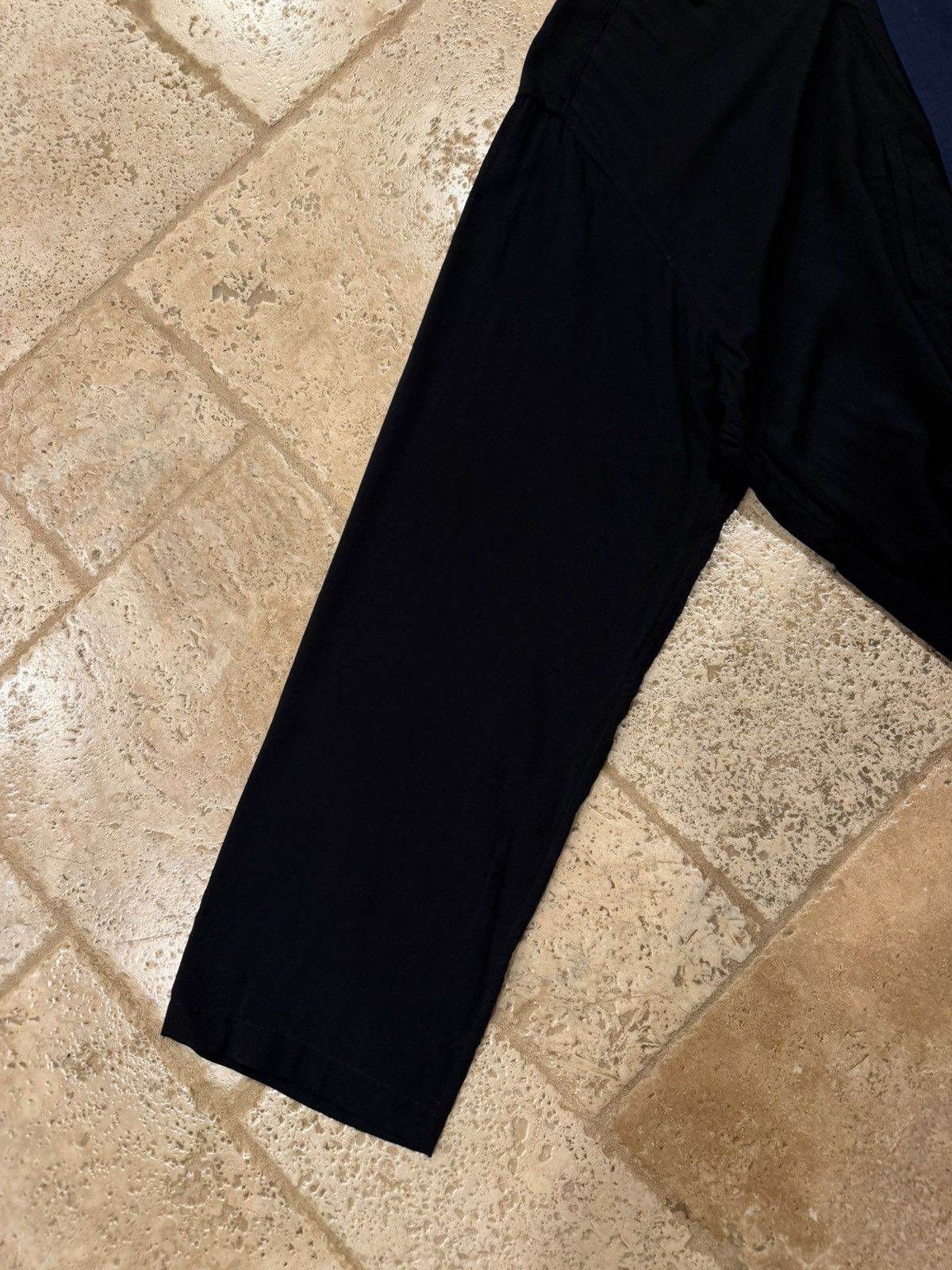 Yohji Yamamoto Yohji Yamamoto Homme Black/Navy Taoist Robe Button Up Shirt Size US L / EU 52-54 / 3 - 7 Thumbnail