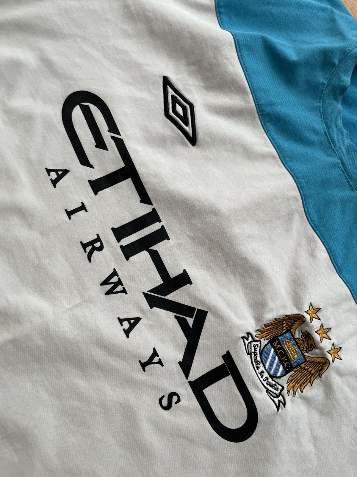 Umbro × Vintage Vintage Manchester City Umbro Training Football T Shirt Size US XL / EU 56 / 4 - 5 Thumbnail