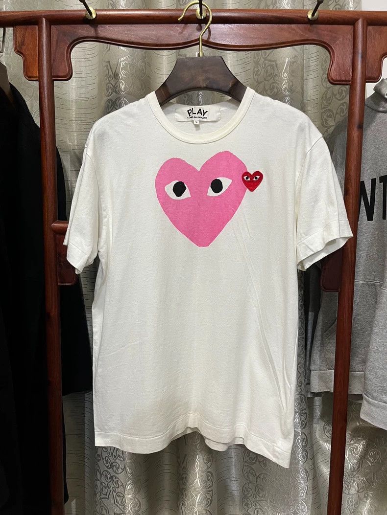 Comme des Garcons PLAY Comme des Garcons PLAY CDG Play Short Sleeve T-Shirt for M Size US L / EU 52-54 / 3 - 2 Thumbnail