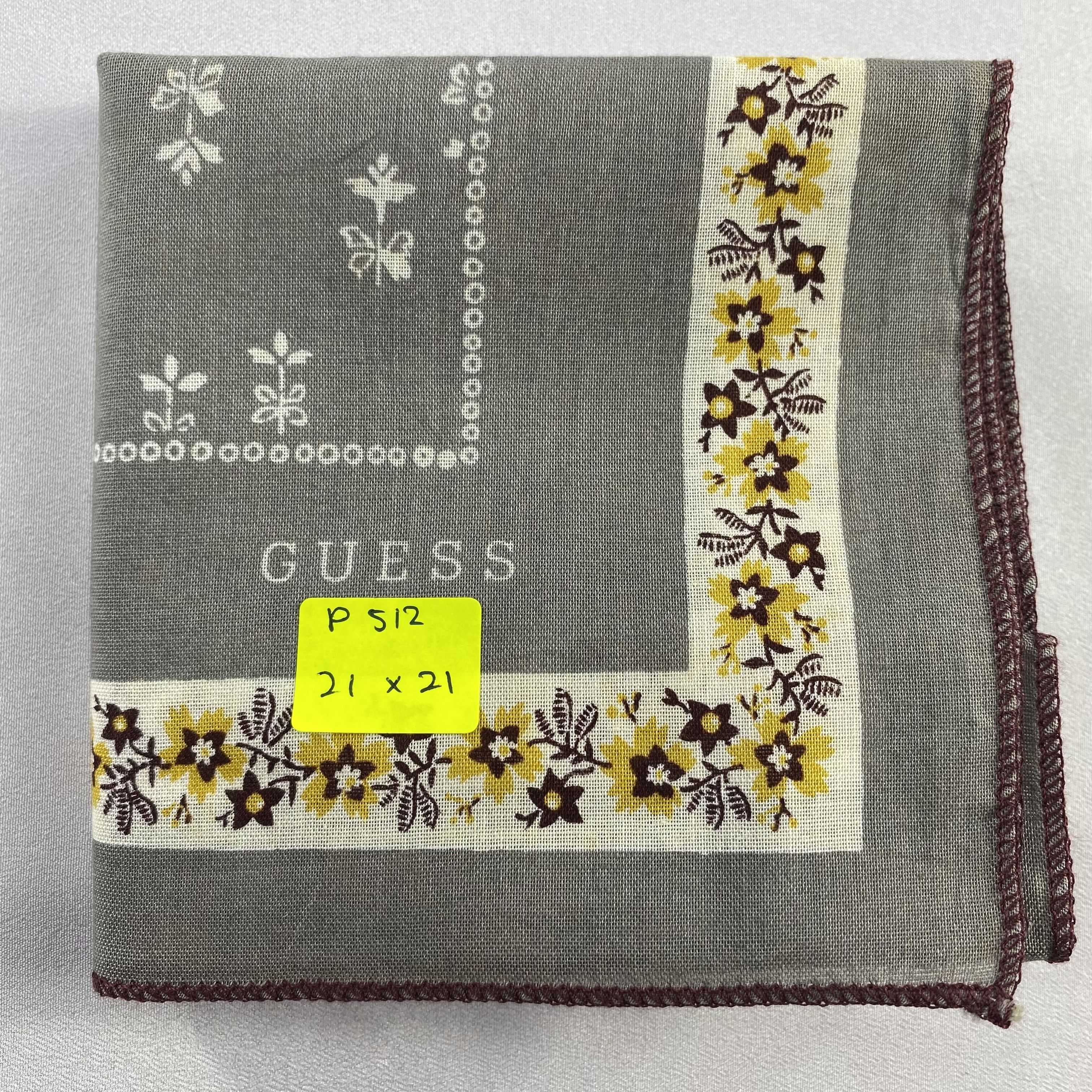 Guess × Vintage Guees Bandana/ Handkerchief / Neckerchief-P512 Size ONE SIZE - 5 Thumbnail