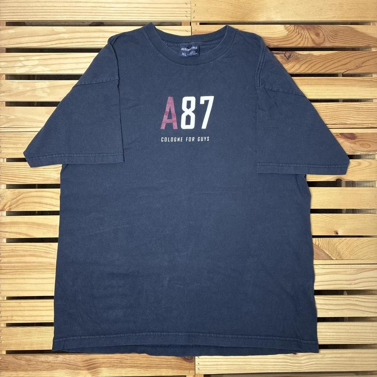 Aeropostale Vintage Aeropostale A87 Navy Blue Mall Tee Size XL | Grailed