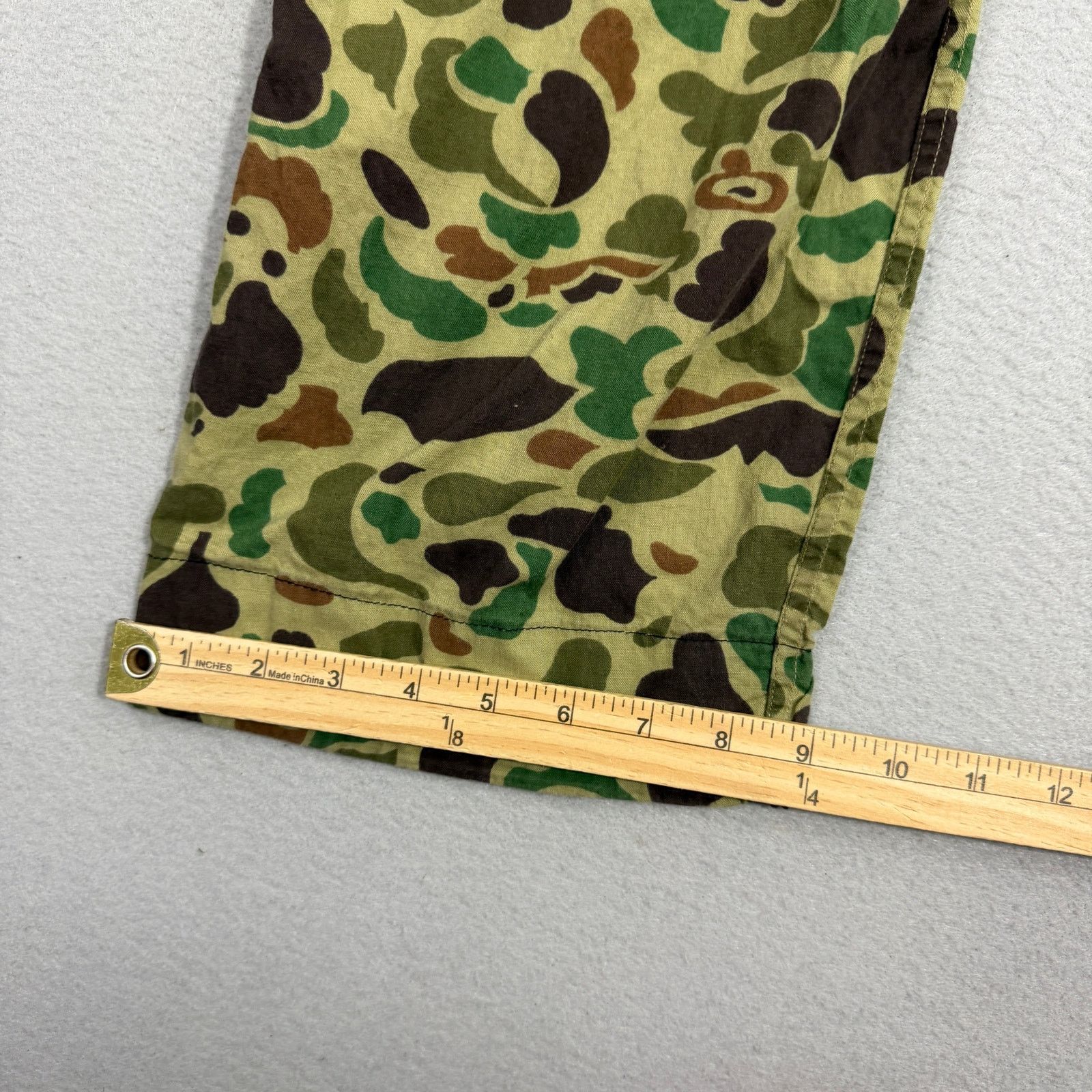 Vintage Vintage Duck Camo Lightweight Hunting Pants Large (34x25) Size US 34 / EU 50 - 10 Thumbnail