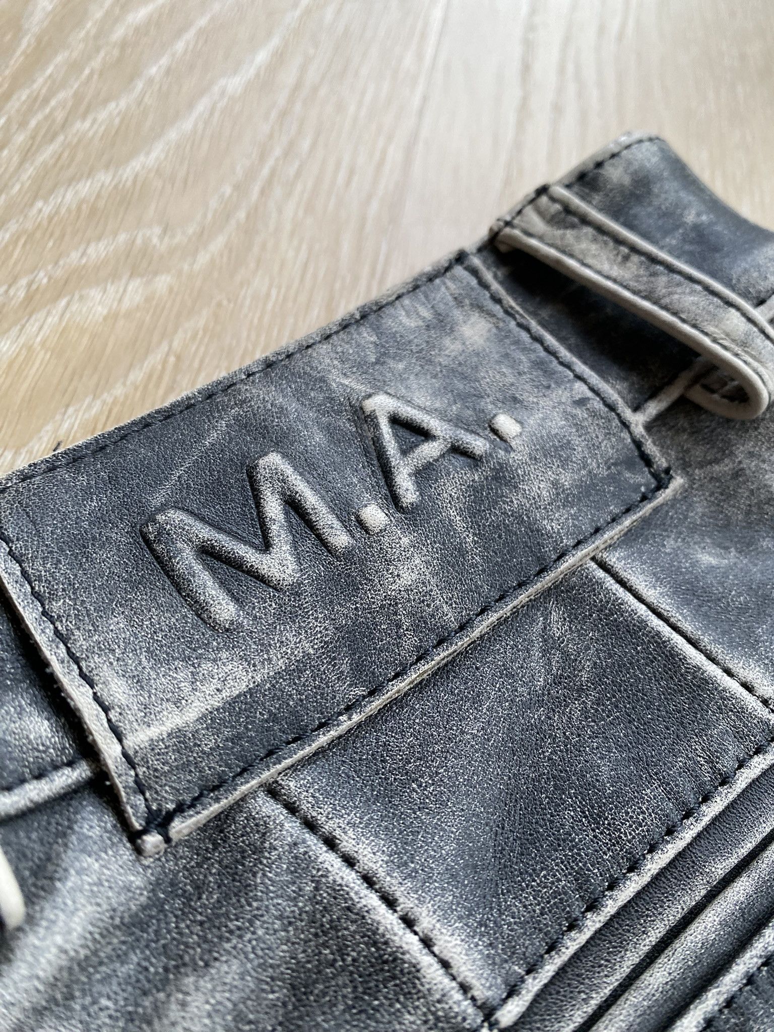 Martin Asbjorn $1035 - Distressed Leather - Flared Trousers Size US 30 / EU 46 - 15 Thumbnail