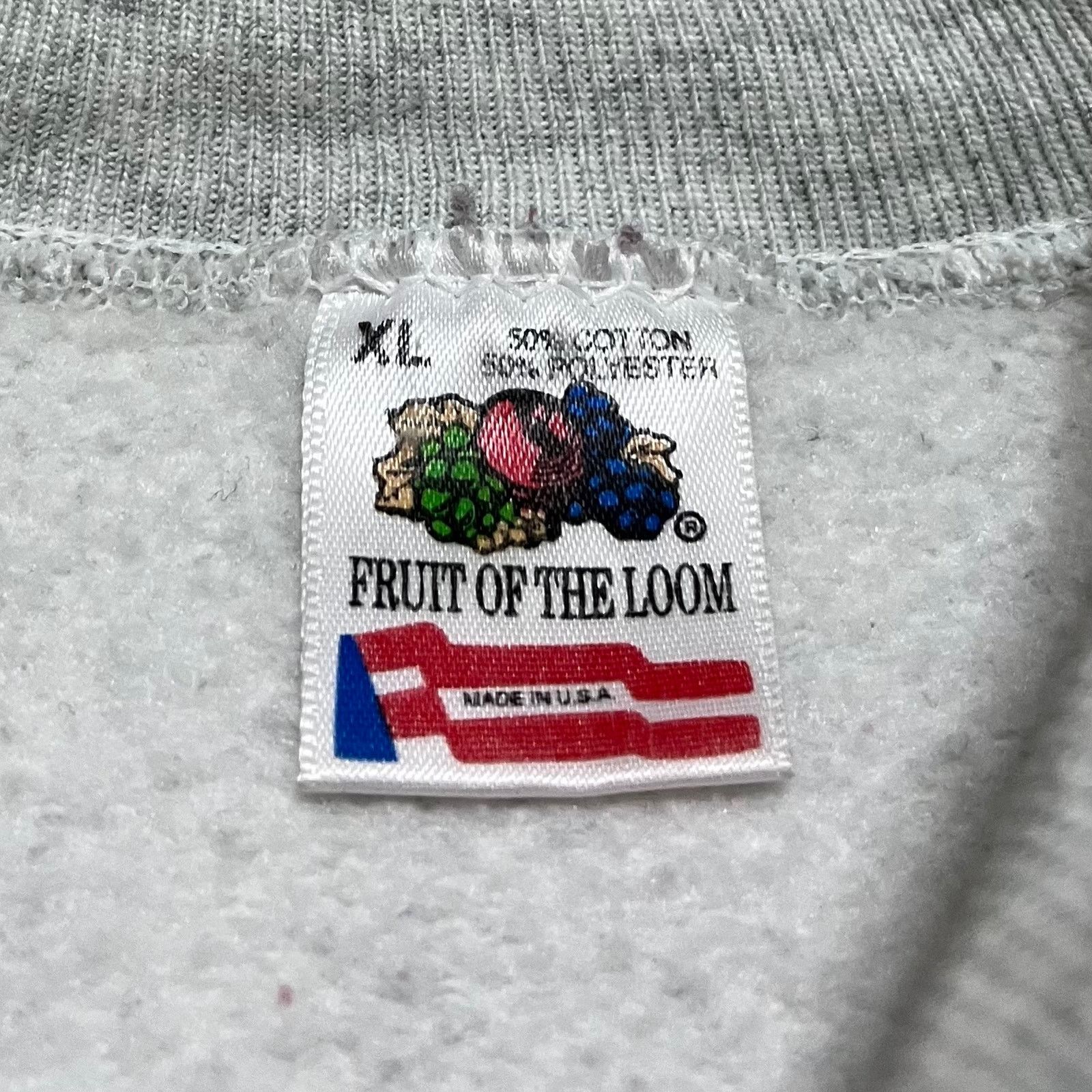 Fruit Of The Loom Vintage 1992 Alabama Crimson Tide Natty Champs Crewneck Grey Size US XL / EU 56 / 4 - 4 Thumbnail