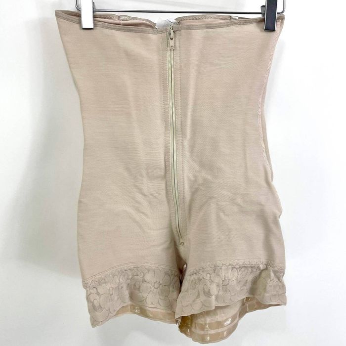 Vintage 90s LATINA FAJAS Vintage Nude Strapless Zip Up Girdle Grailed