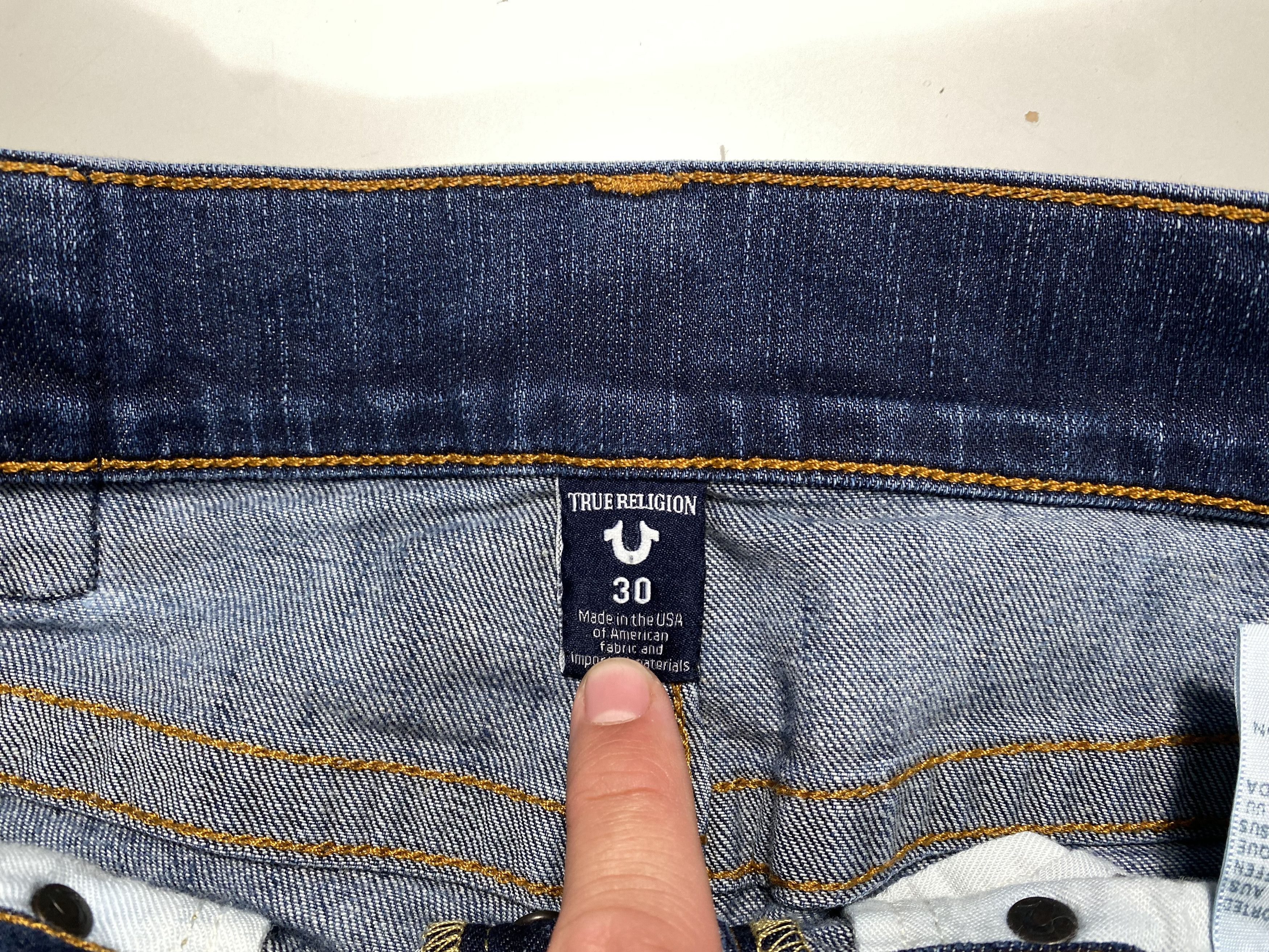 True Religion True Religion Rocco Relaxed Skinny Fit jeans 30x33.5 Size US 30 / EU 46 - 5 Thumbnail