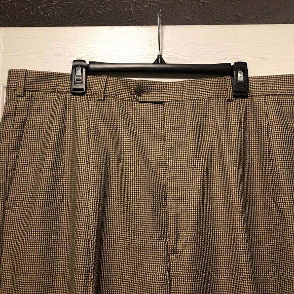 Other JB BRITCHES men's silk and wool dress pants size: 42/34 Size 42L - 4 Thumbnail
