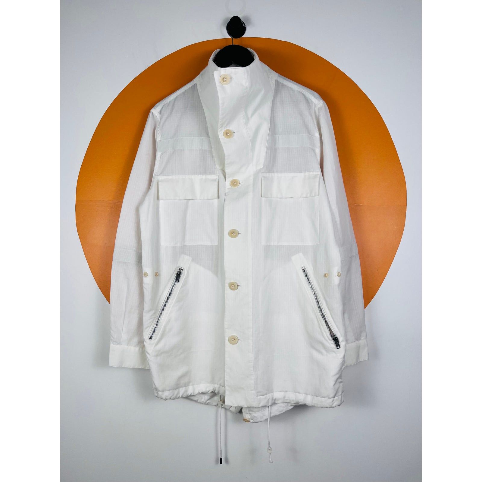 Louis Vuitton Louis Vuitton Linen Safari Field Jacket Luxury designer rare Size US M / EU 48-50 / 2 - 1 Thumbnail