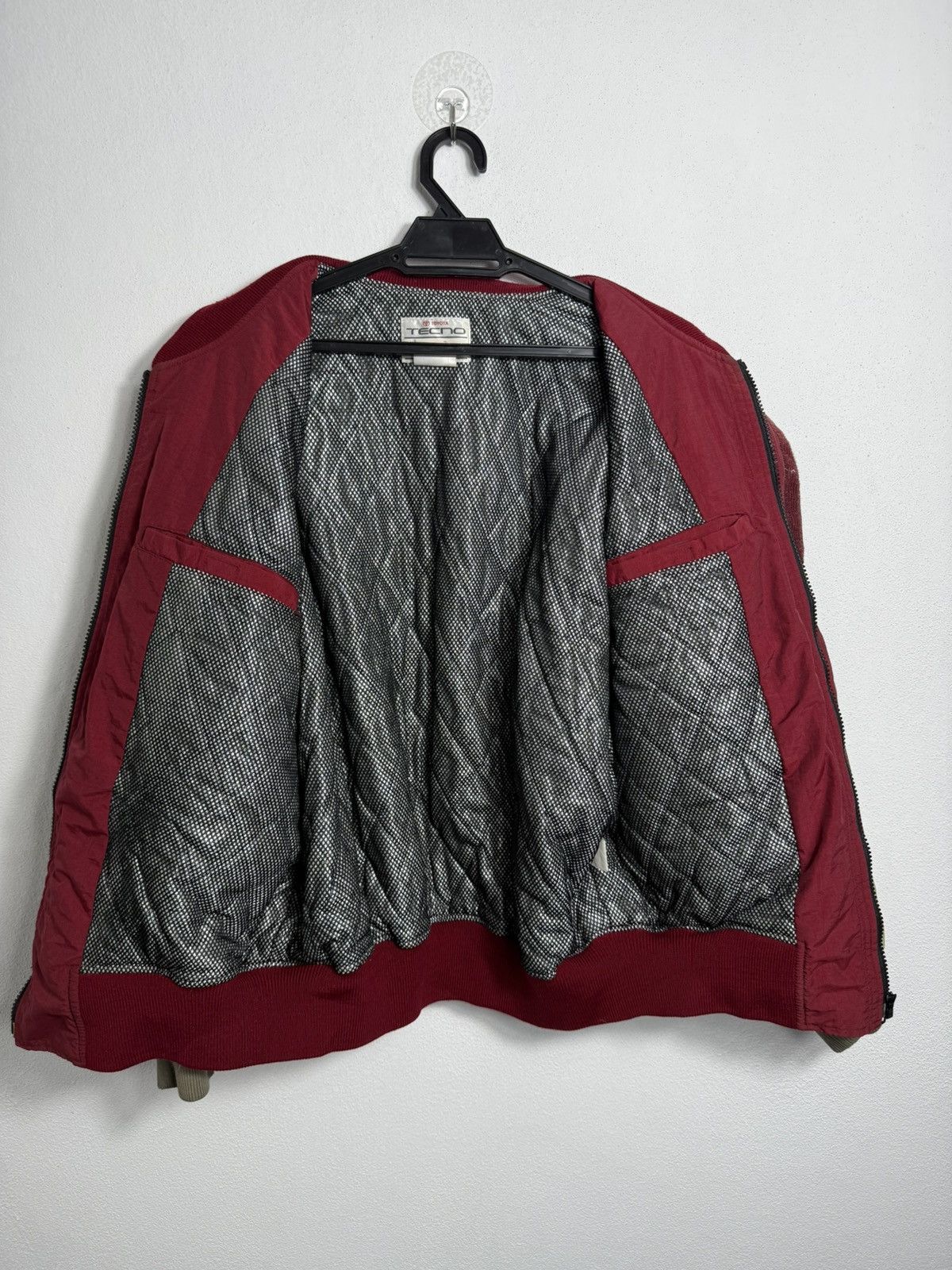 Japanese Brand VINTAGE TOYOTA TECNO RACING DEVELOPMENT TRD BOMBER JACKET Size US M / EU 48-50 / 2 - 6 Thumbnail