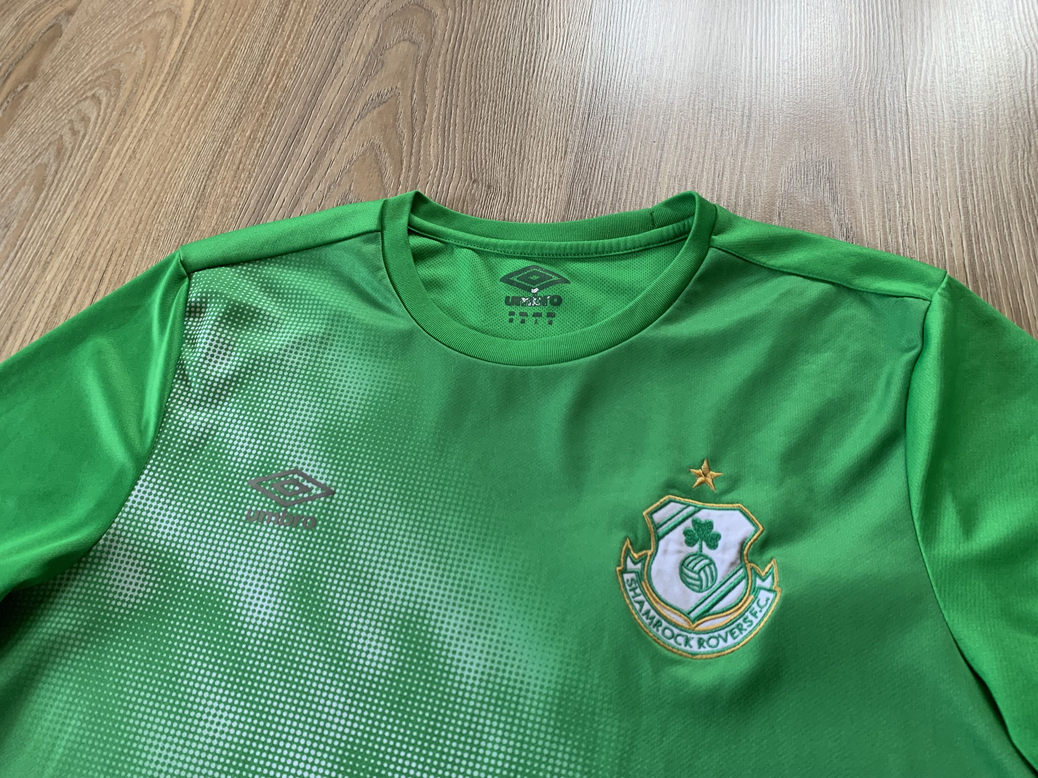 Umbro × Vintage Umbro Shamrock Rovers FC Training T-Shirt Size US M / EU 48-50 / 2 - 4 Thumbnail