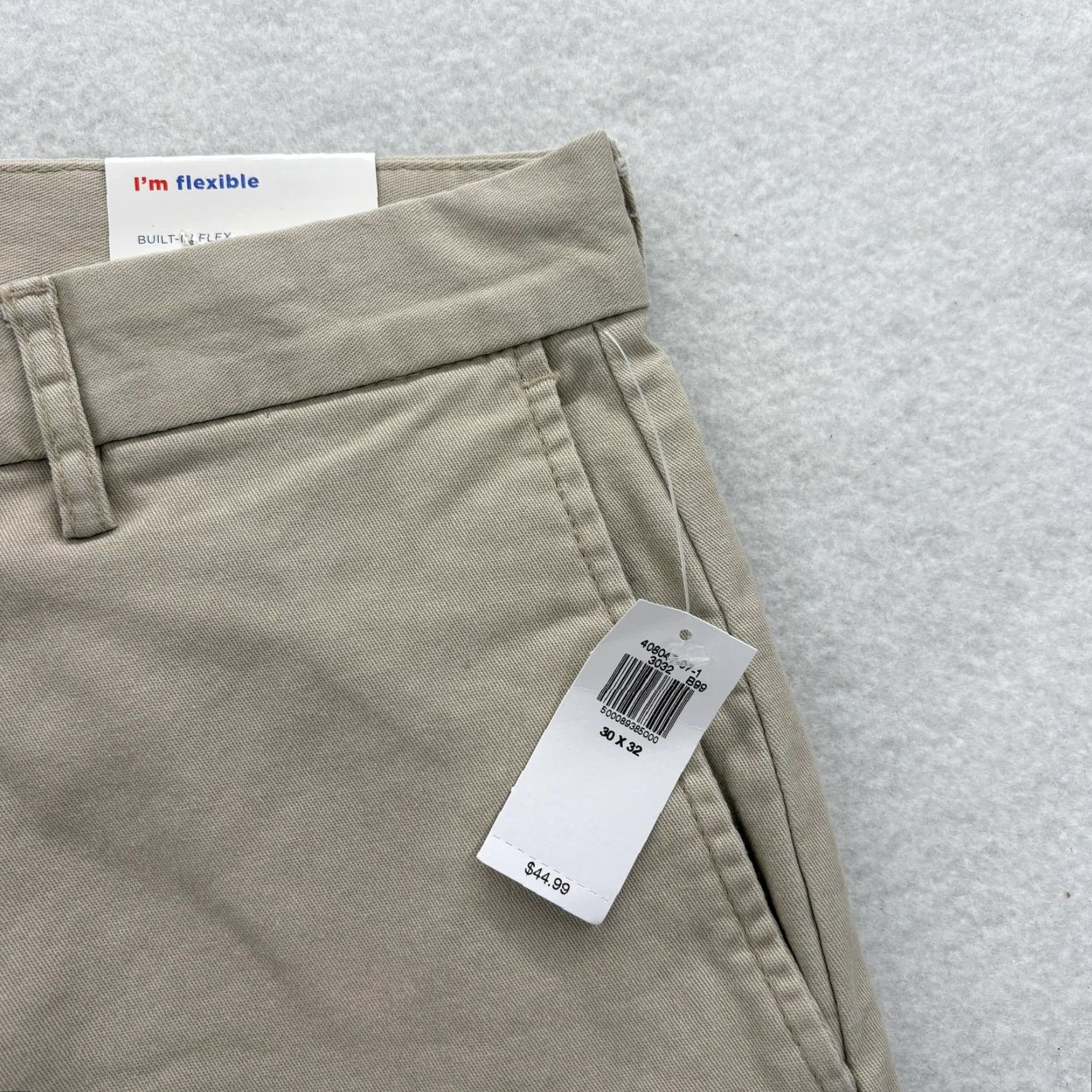Old Navy Old Navy Pants Mens 30x32 Khaki Slim Built-In Flex Chino Casual Preppy Size US 30 / EU 46 - 3 Thumbnail