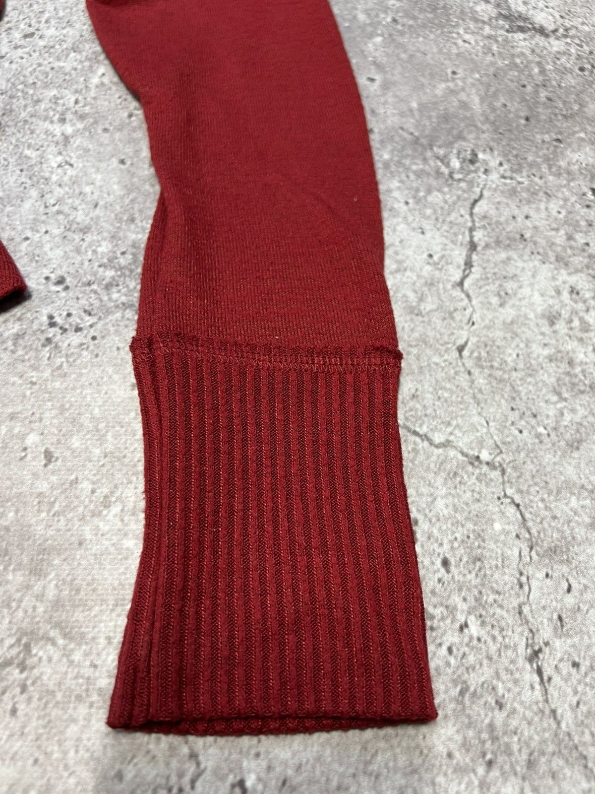 Abercrombie & Fitch y2k abercrombie & fitch 2000’s red long sleeve henley top Size M / US 6-8 / IT 42-44 - 8 Thumbnail