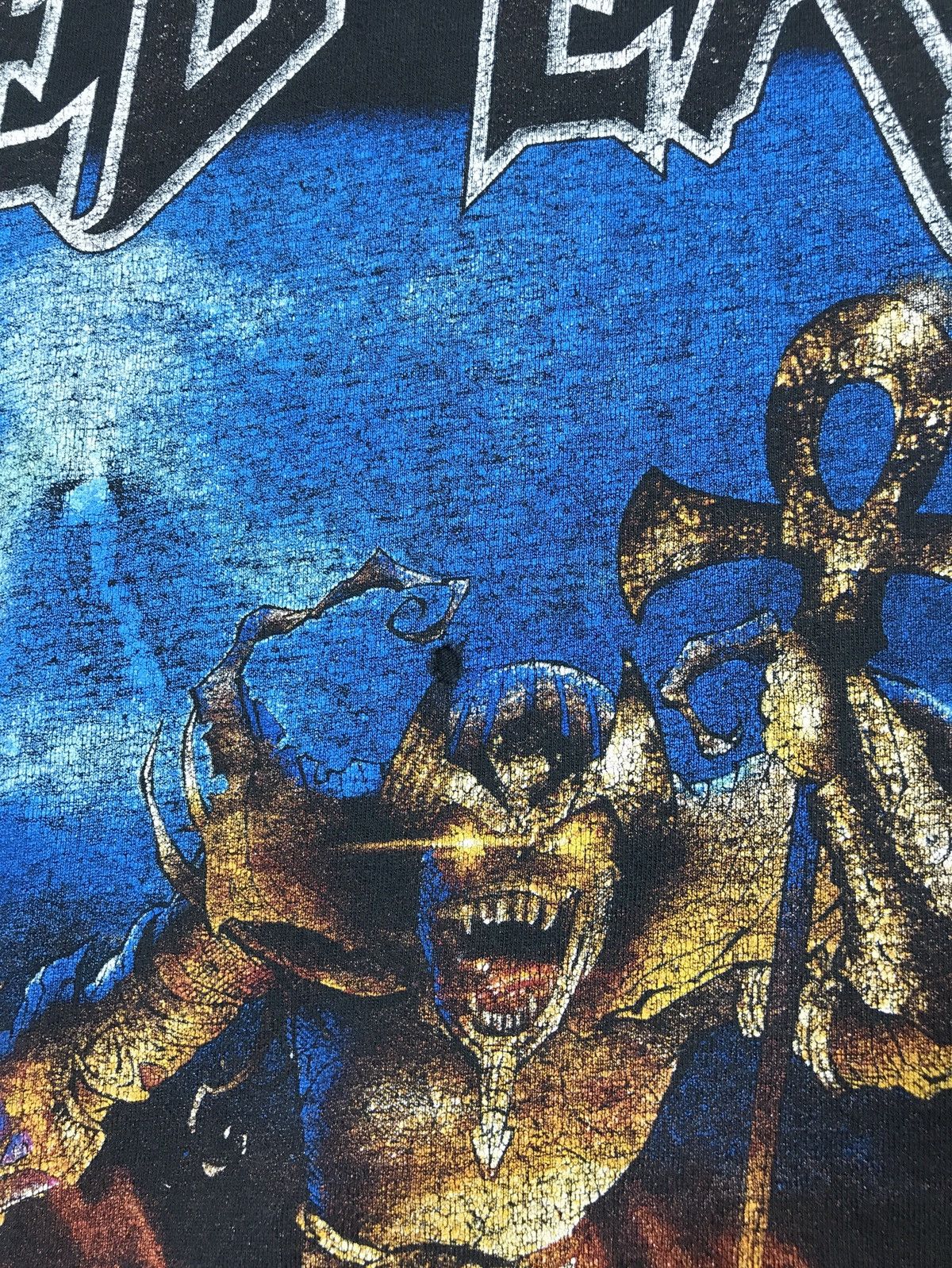 Band Tees × Vintage Vintage 90s Iced Earth T Shirt Rare Size US XL / EU 56 / 4 - 6 Thumbnail