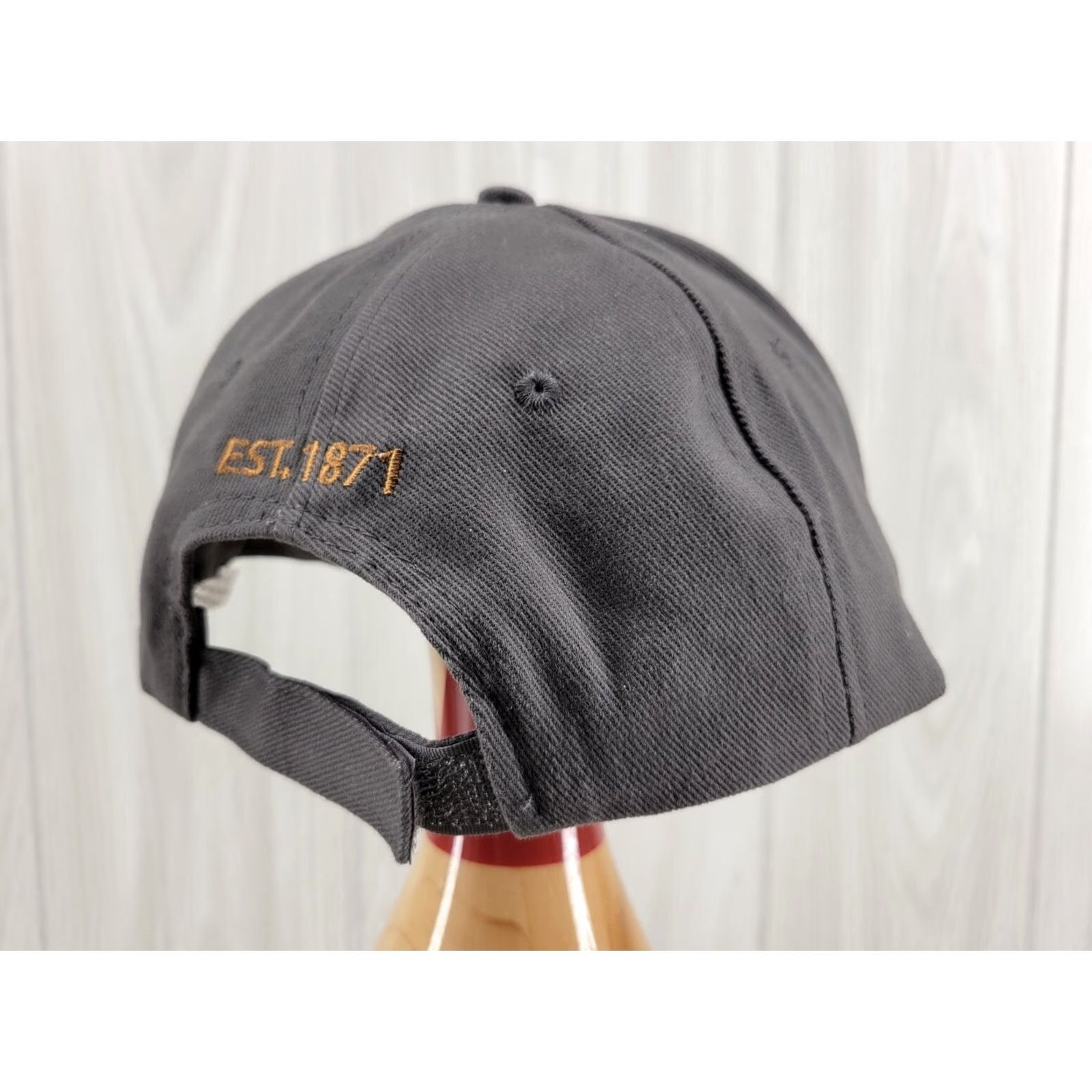 Logo 7 NRA Emblem Logo OSFM Gray Cap Hat Baseball Cap Men Adjustable Logo NRA Emblem Size ONE SIZE - 6 Thumbnail
