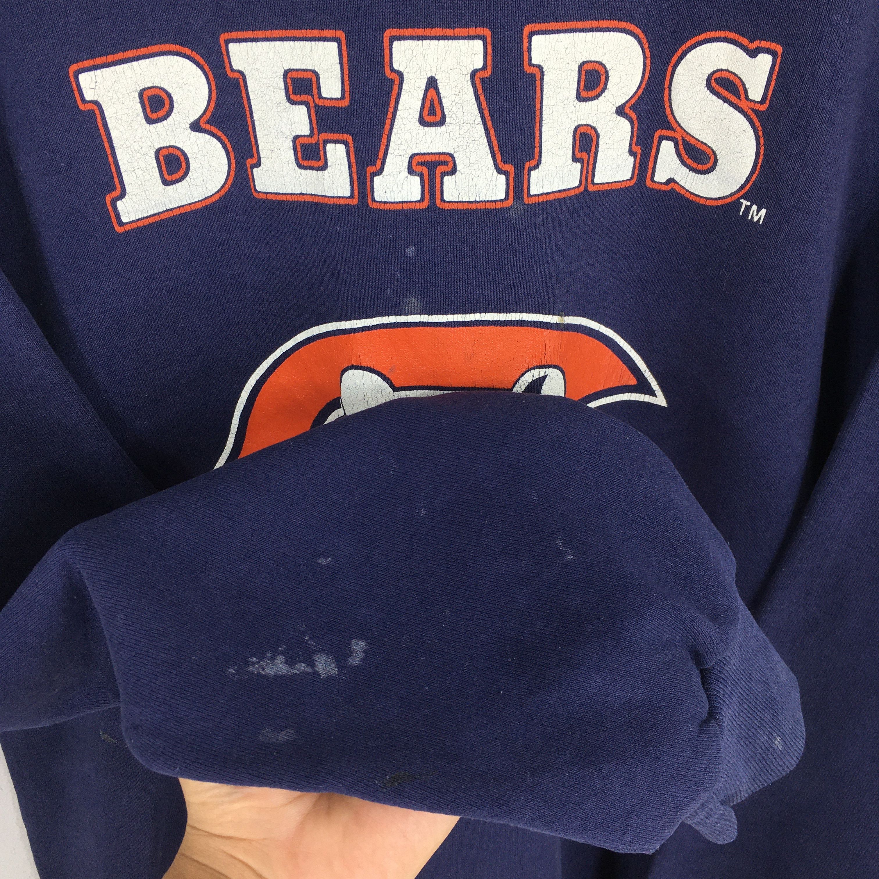 NFL Vintage Chicago Bears NFL Sweatshirt 2XLarge Size US XXL / EU 58 / 5 - 5 Thumbnail