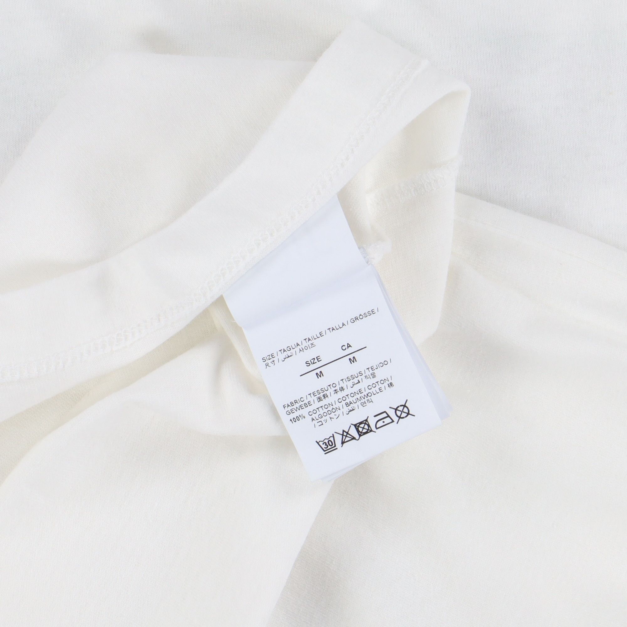 Off-White White Mirko Two Logo Oversized T-Shirt Size US M / EU 48-50 / 2 - 5 Thumbnail