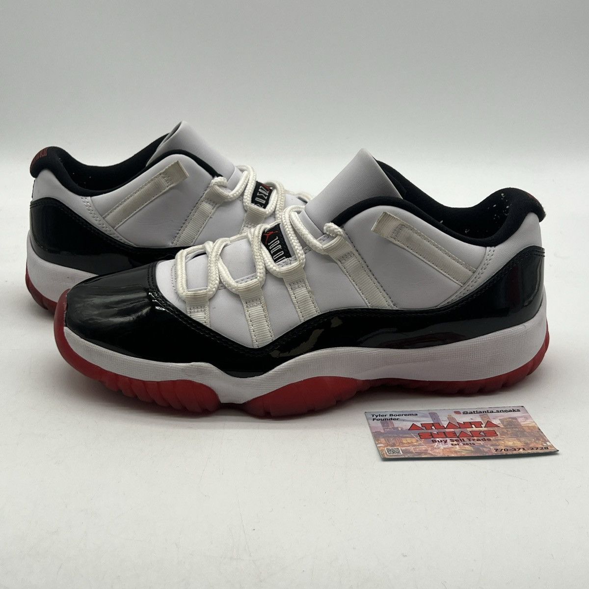Jordan Brand Air Jordan 11 Low concord bred Size US 8.5 / EU 41-42 - 1 Thumbnail