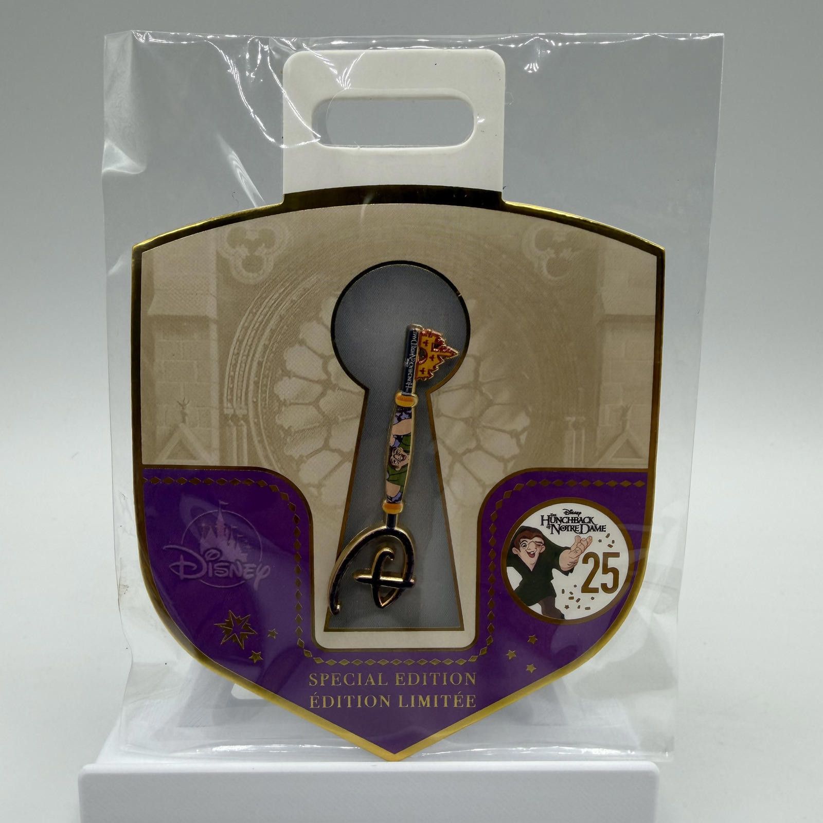 Disney Disney Pin - Hunchback of Notre Dame - Disney Key Pin Size ONE SIZE - 1 Thumbnail