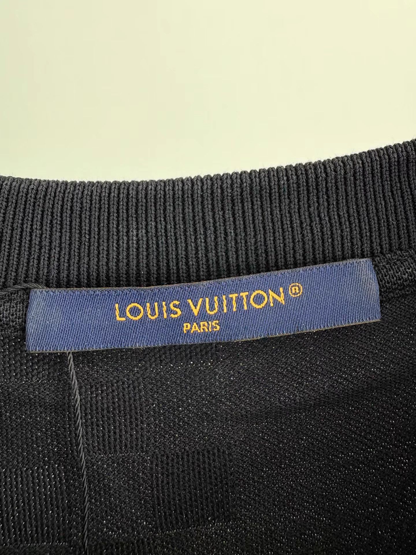 Louis Vuitton LOUIS VUITTON LV Damier Pocket Black Short Sleeve K1 Size US XL / EU 56 / 4 - 3 Thumbnail