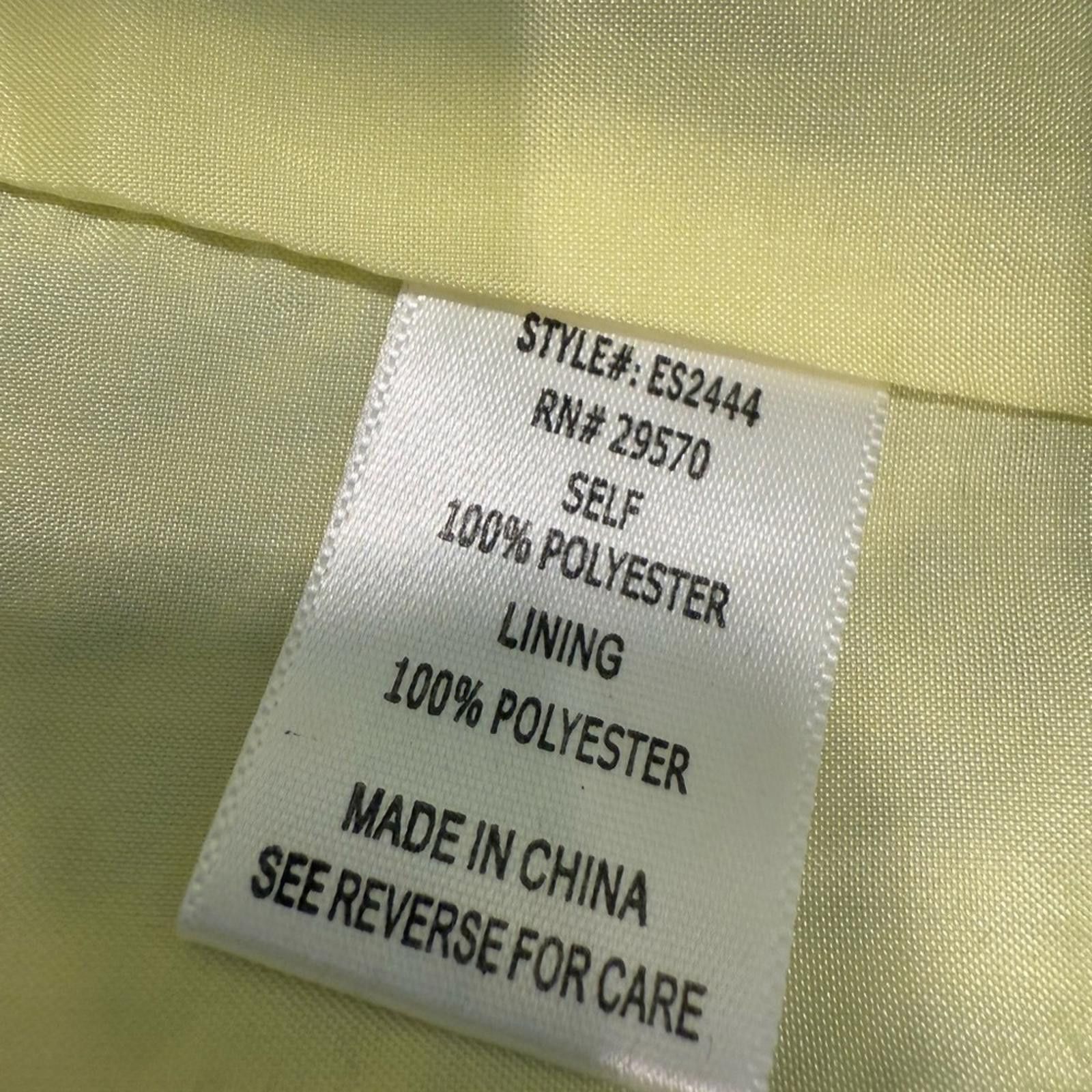 Other Brigette Bailey Yellow mini skirt silver plaid SZ medium Size 32" / US 10 / IT 46 - 4 Thumbnail
