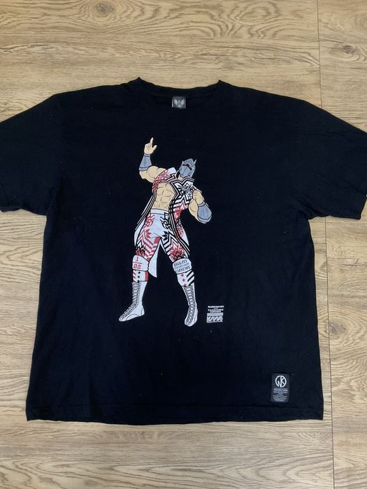 Wwf Tanahashi Hiroshi X Robin Mask Japan Wrestlers Tee 