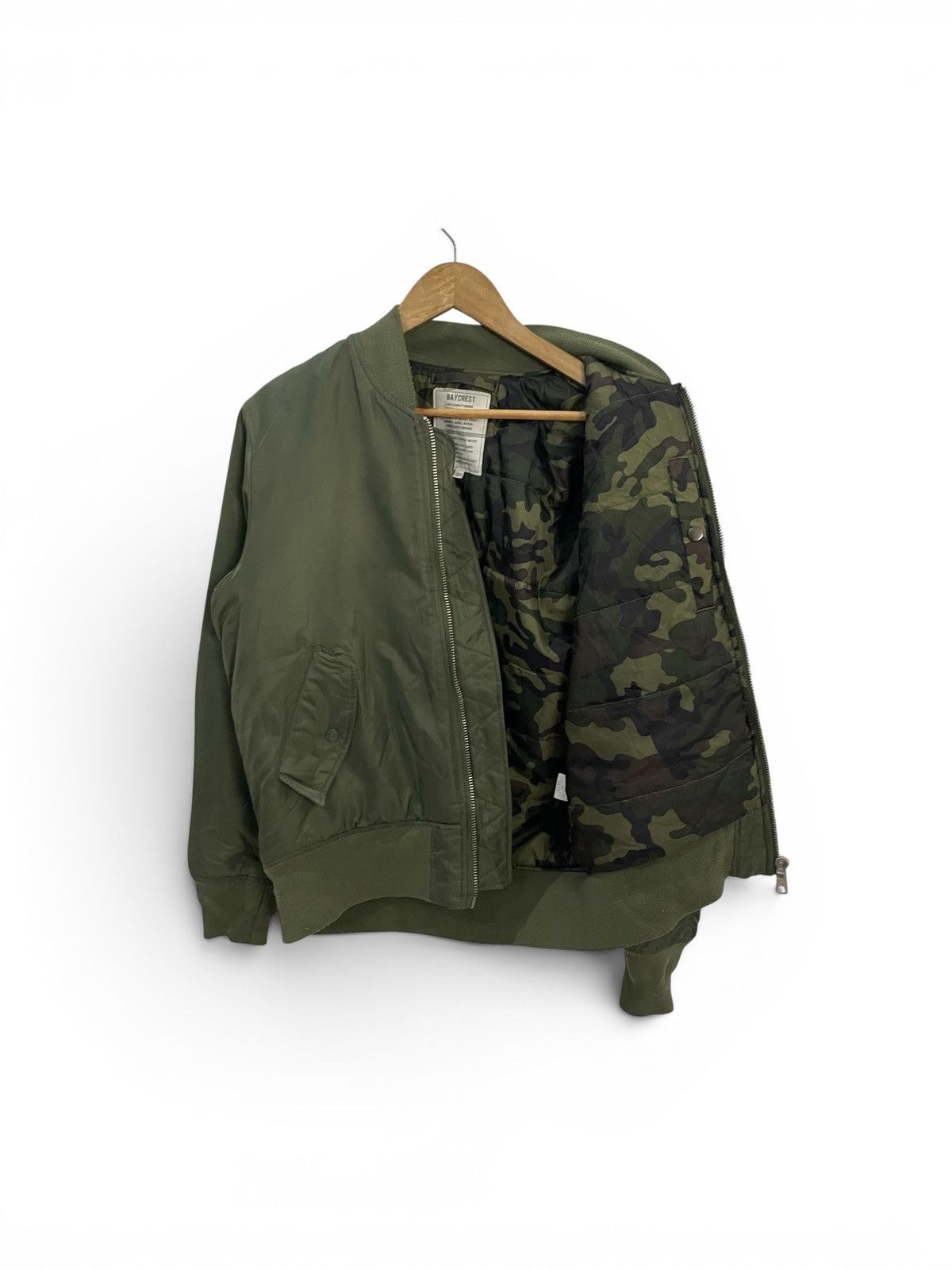 Japanese Brand Vintage Bayerest Bomber Jacket Size US L / EU 52-54 / 3 - 1 Thumbnail