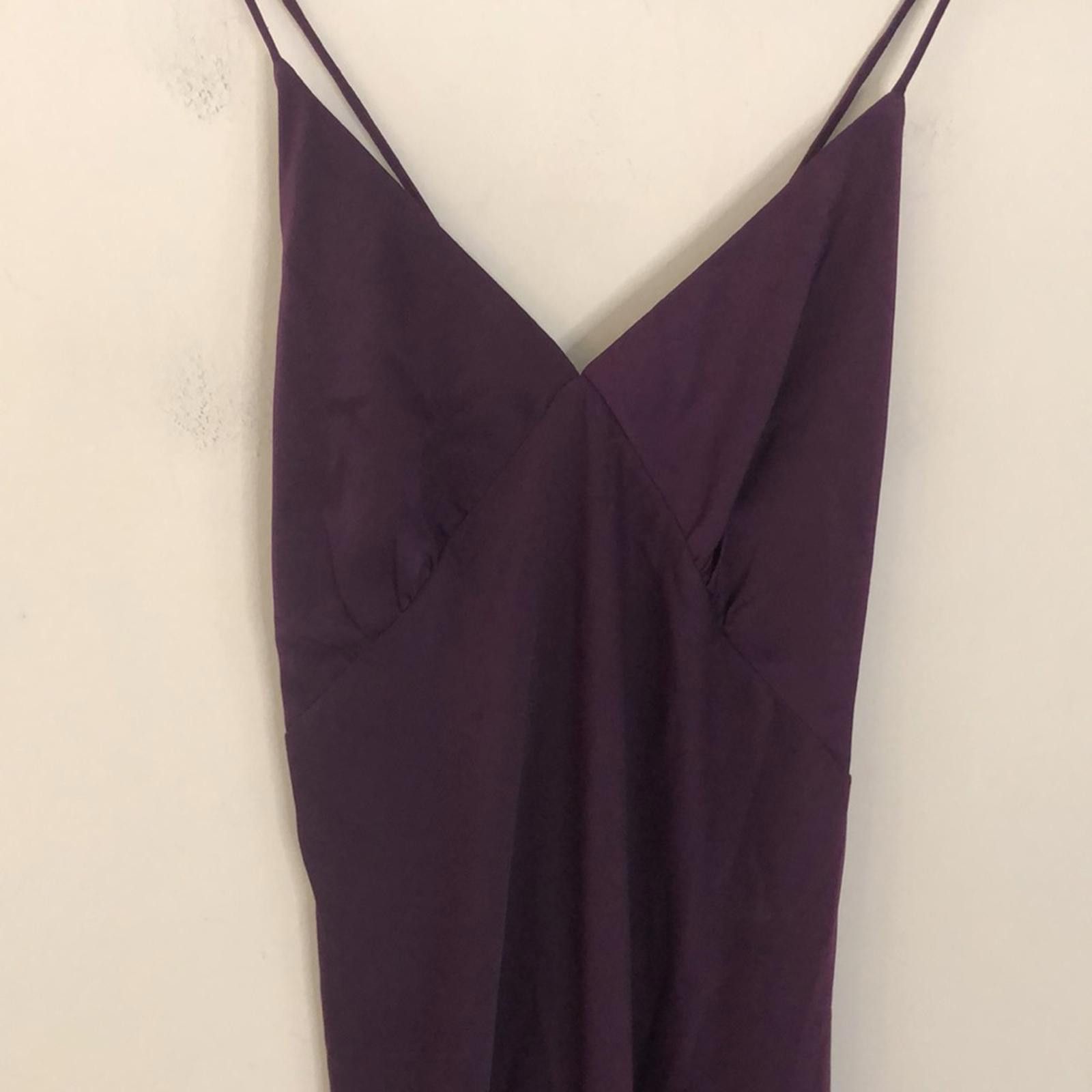 Other Banana Republic Factory Purple maxi dress trappy Plus SZ 16 Size XXL / US 16-18 / IT 52-54 - 5 Thumbnail