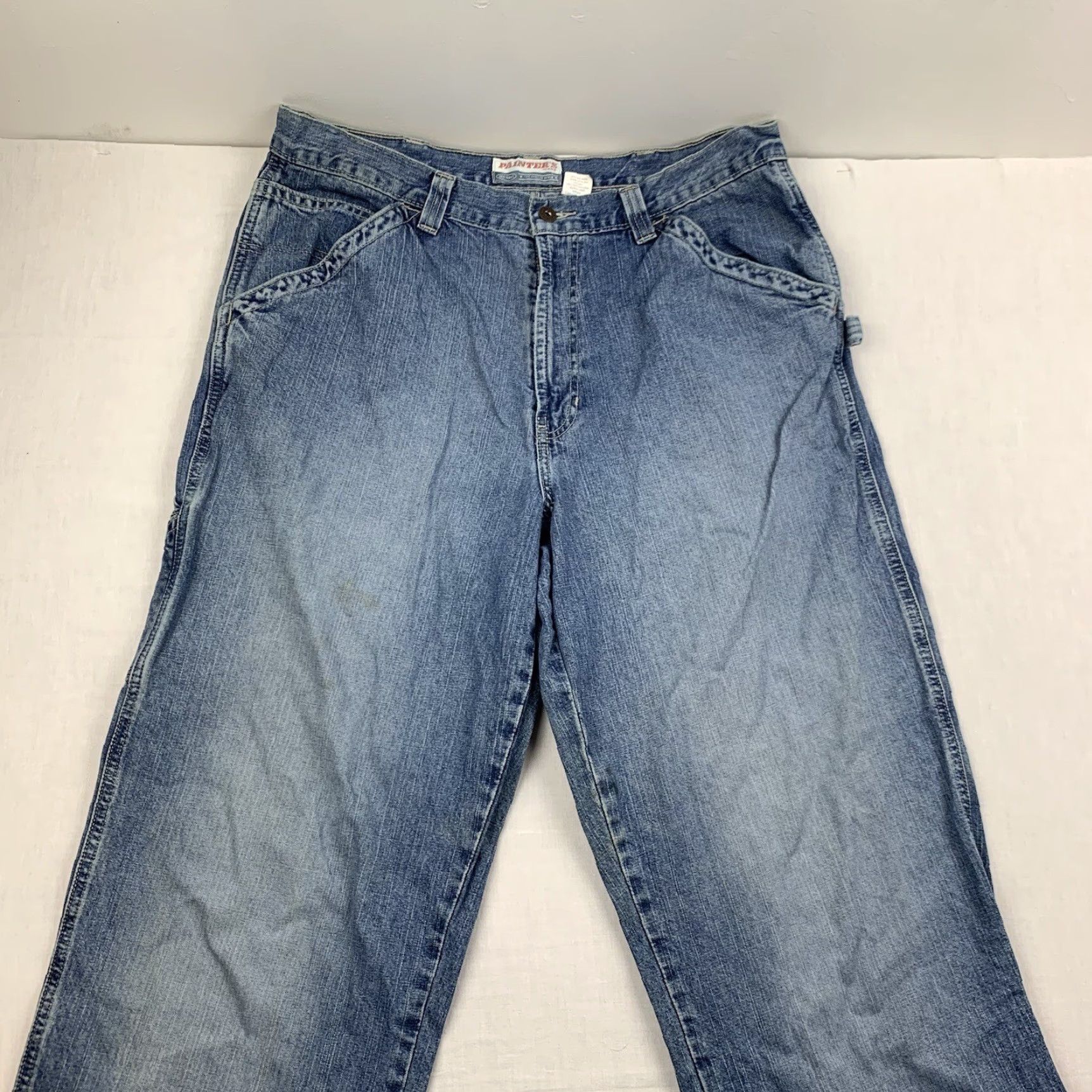 Old Navy VINTAGE Old Navy Jeans Adult 36x32 Blue Baggy Fit Grunge USA 90s Mens Size US 36 / EU 52 - 2 Thumbnail