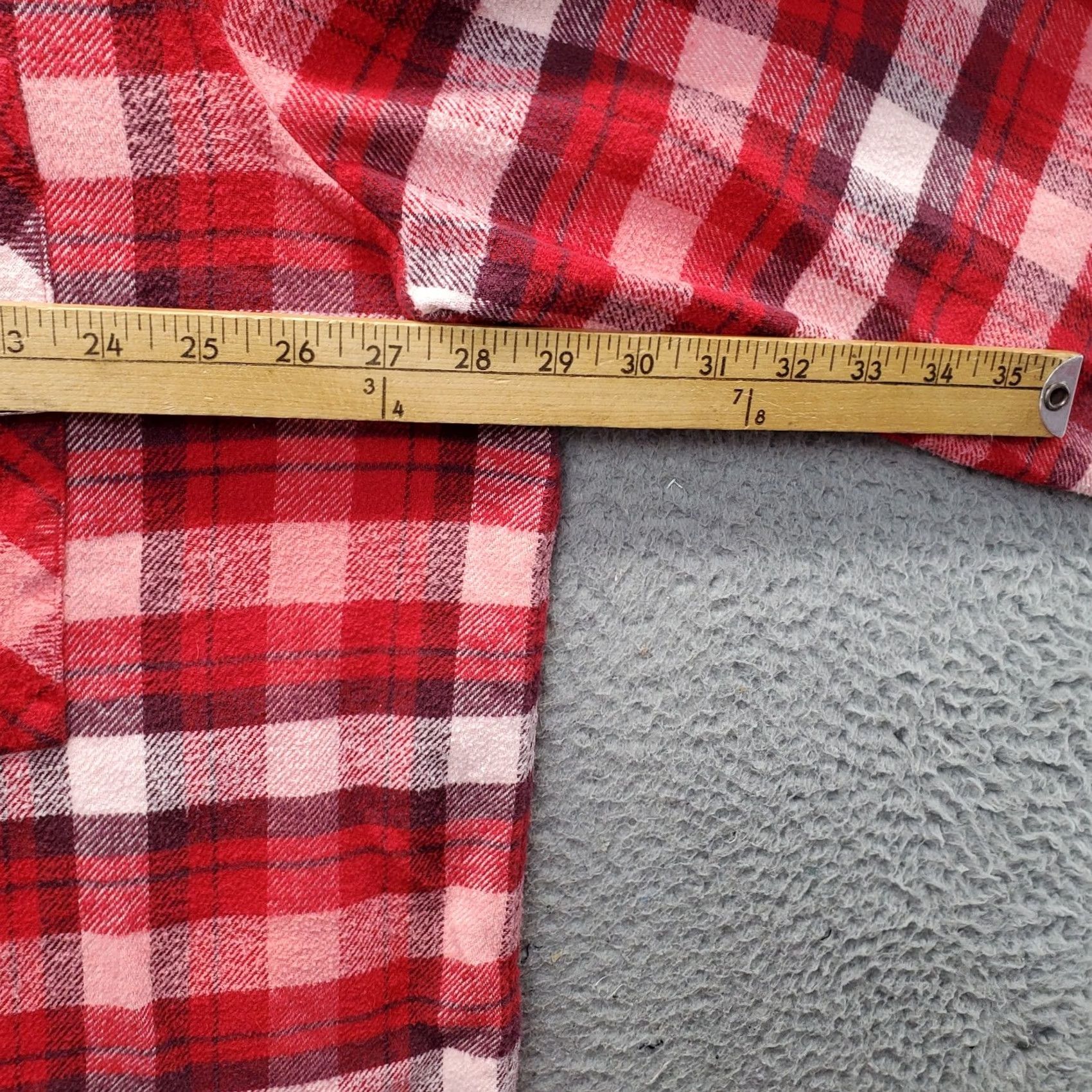Vintage Aerie Womens XXL Flannel Shirt Multi Plaid Button Up Collared Shirt Regular Fit Vintage? No Size XXL / US 16-18 / IT 52-54 - 4 Thumbnail