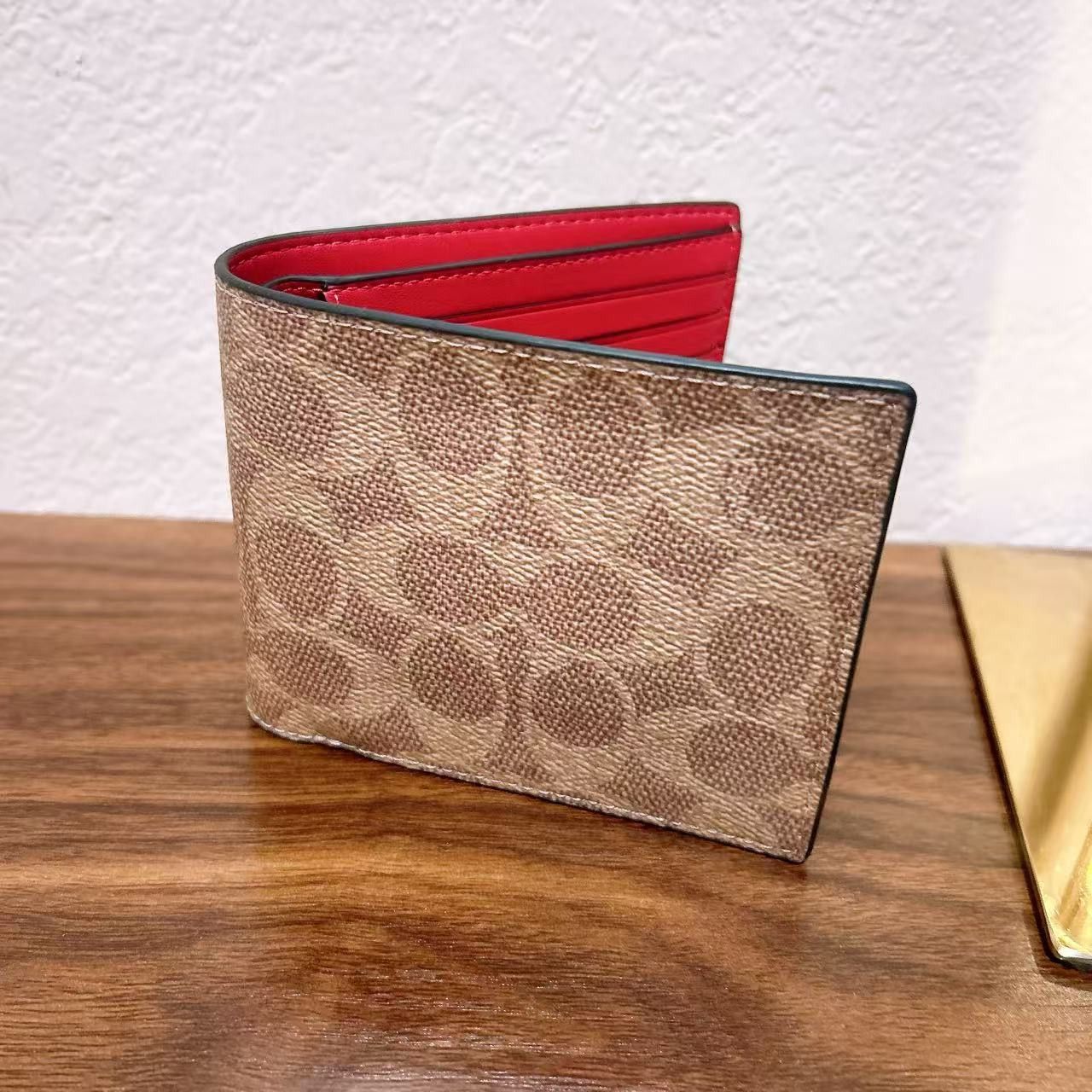 Coach 3 In 1 Wallet In Signature Canvas CW380 Size ONE SIZE - 2 Thumbnail