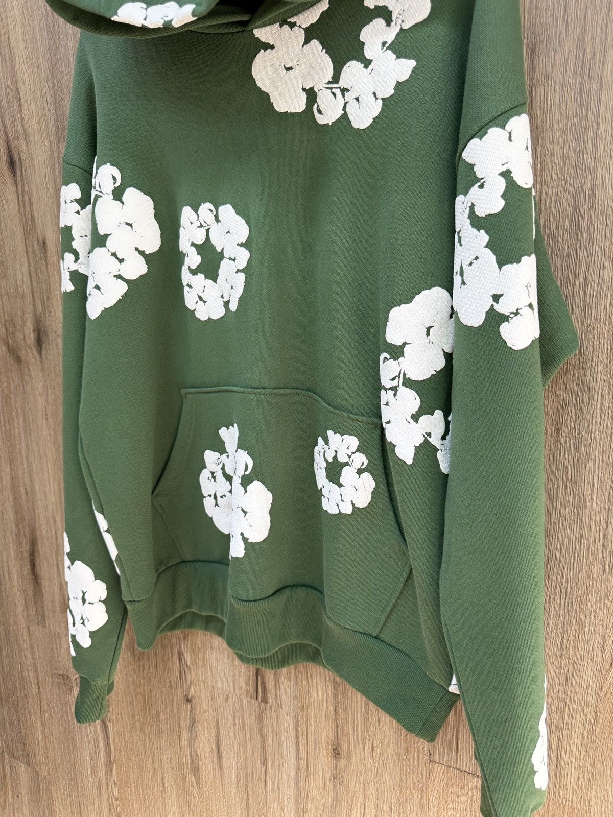 DENIM TEARS Denim Tear Green Flower Hoodie Size US L / EU 52-54 / 3 - 4 Thumbnail