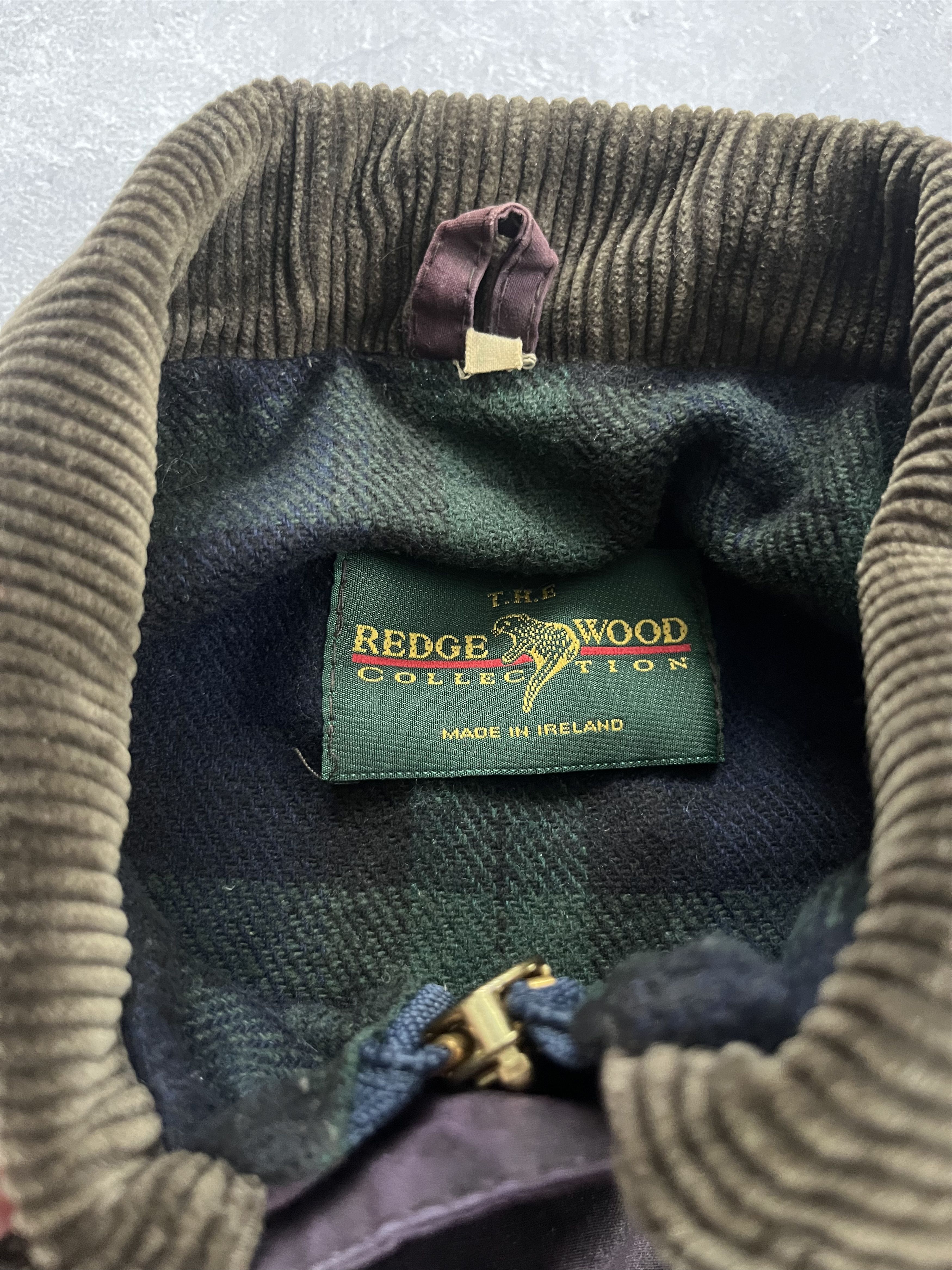 Vintage Vintage REDGE WOOD Waxed Vest Jacket Style Barbour Size US XL / EU 56 / 4 - 7 Thumbnail