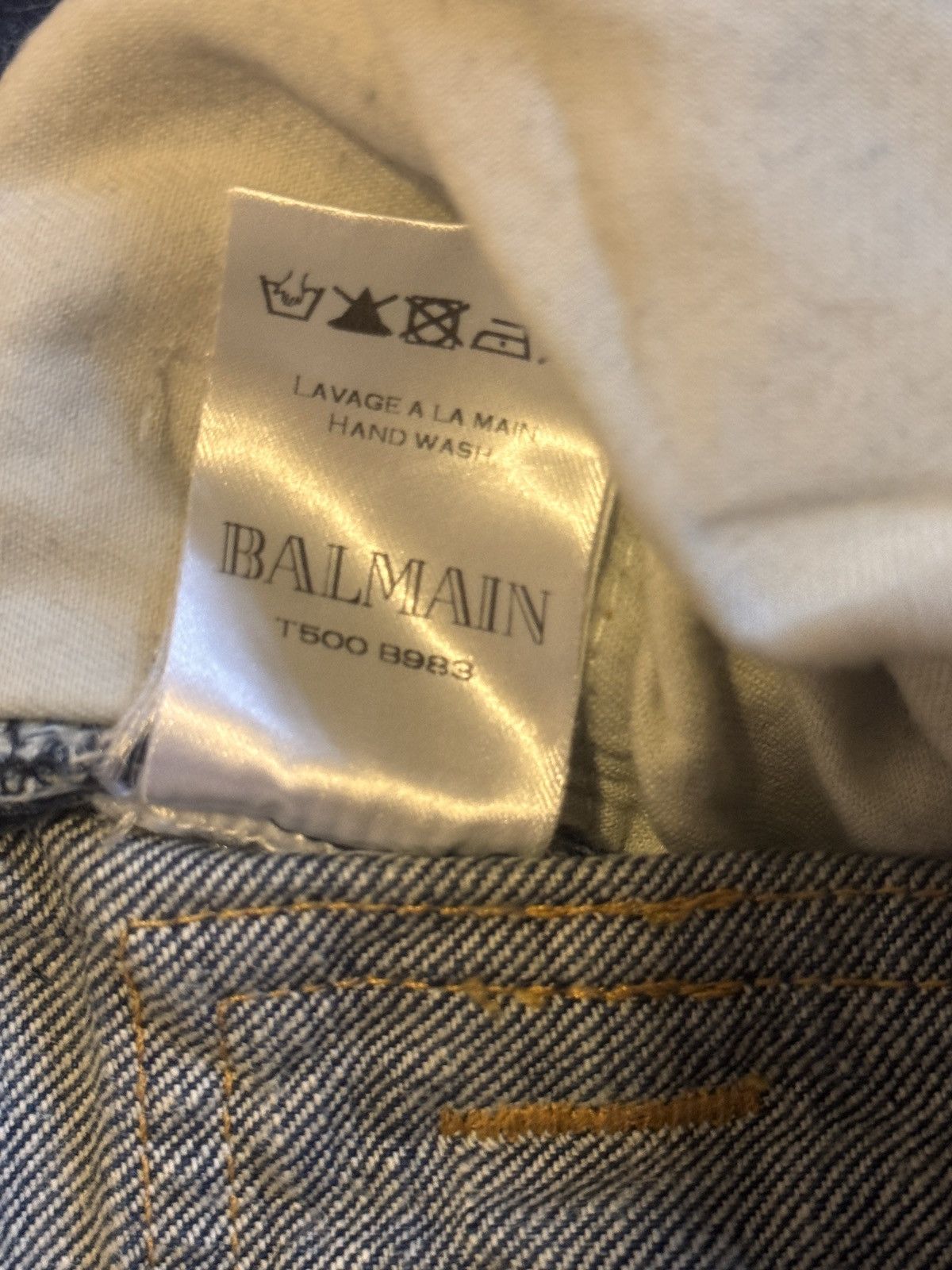Balmain Balmain Biker Jeans Size US 28 / EU 44 - 6 Thumbnail
