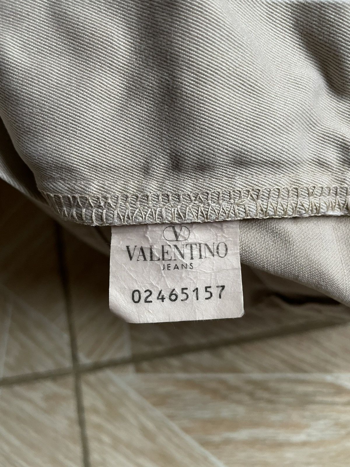 Valentino × Vintage Vintage 90s Italy Designer Valentino Denim Jeans Pants 34 Size US 34 / EU 50 - 12 Thumbnail