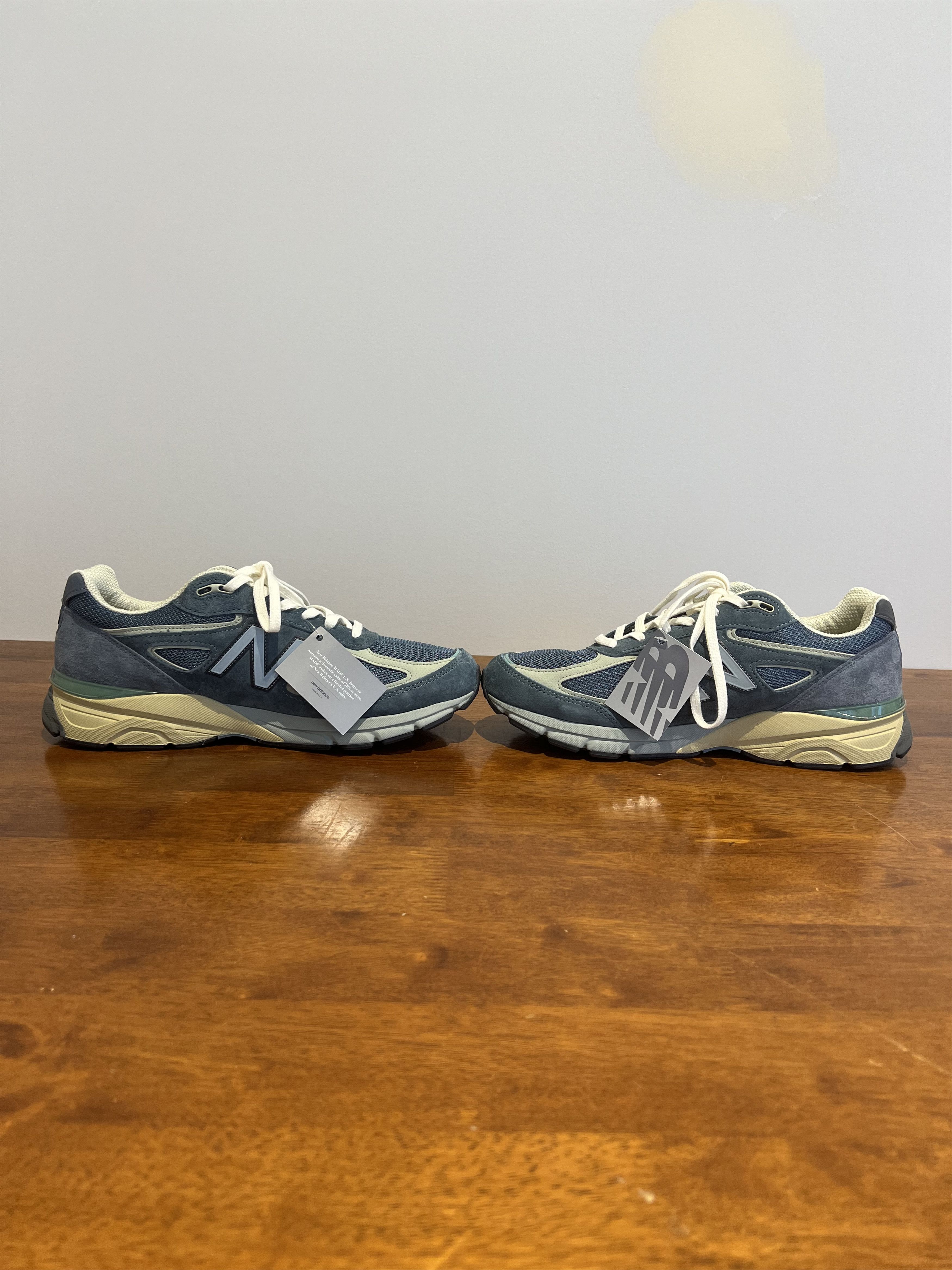 Auralee × New Balance 💚 Auralee x New Balance 990v4 MADE in USA Blue US 11 NEW Size US 11 / EU 44 - 11 Thumbnail