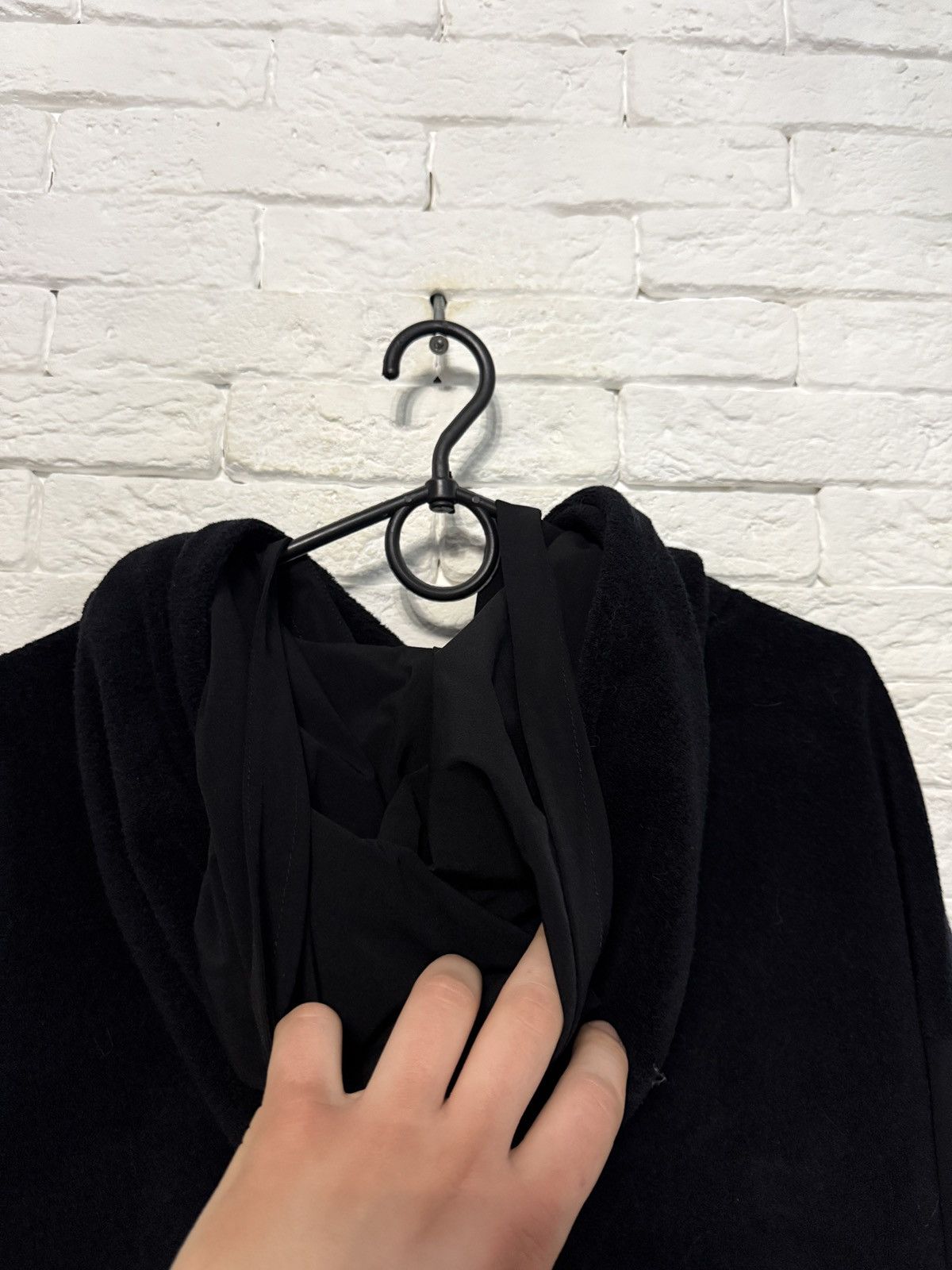 Thom Krom Rare Thom Krom Woman`s Double Hood Hoodie Oversize Cut Sz S Size S / US 4 / IT 40 - 11 Thumbnail