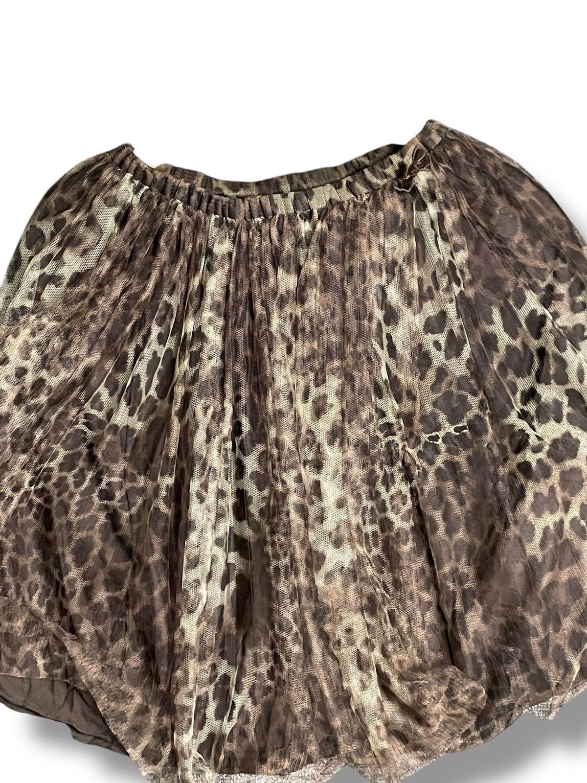 Japanese Brand Bilitis Leopard Mini Skirts (26) Size 28" / US 6 / IT 42 - 2 Thumbnail