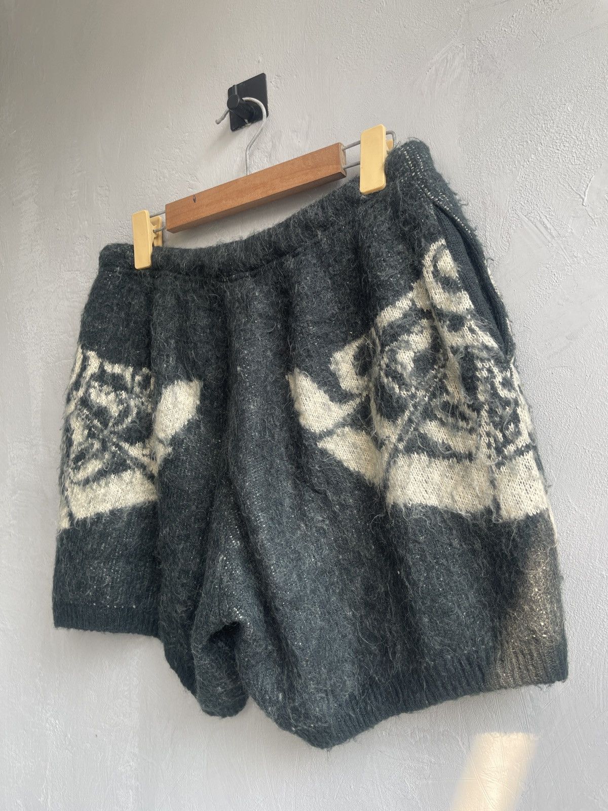 Facetasm FACETASM Mohair Knit Shorts Size US 30 / EU 46 - 4 Thumbnail