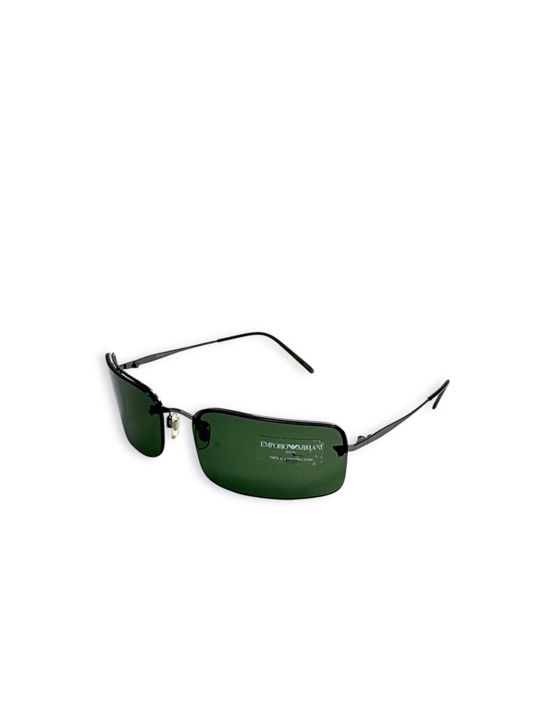 Emporio Armani Emporio Armani UV Shaded Slim Steel Sunglasses Size ONE SIZE - 1 Thumbnail