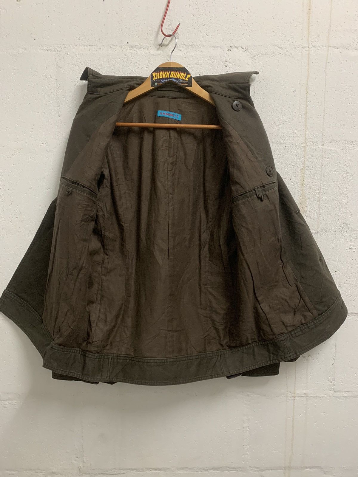 Japanese Brand Katharine Hamnett London Double Breasted Jacket Size US S / EU 44-46 / 1 - 4 Thumbnail