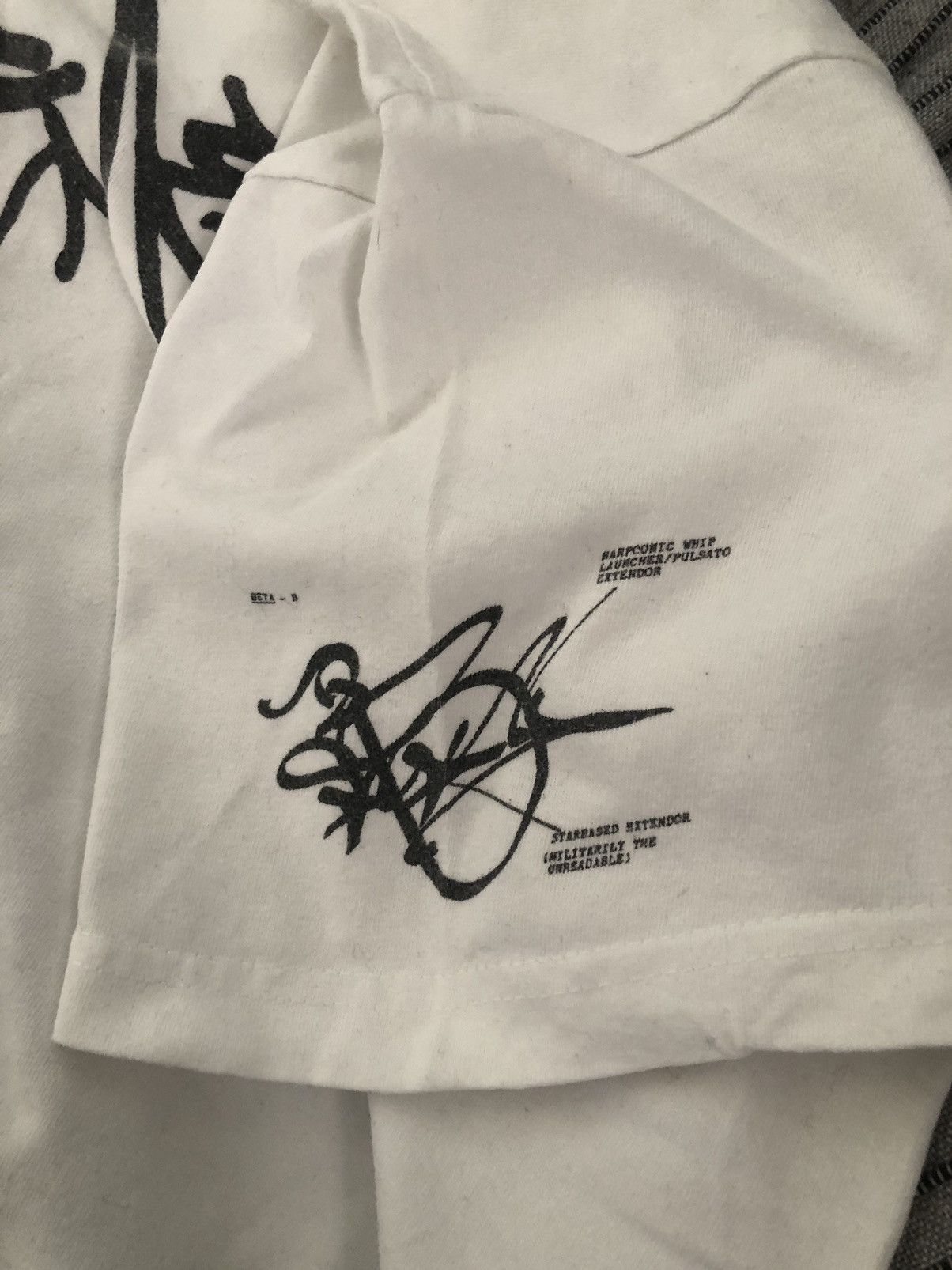 Supreme Supreme Rammellzee Tag Tee Black Size US L / EU 52-54 / 3 - 2 Thumbnail