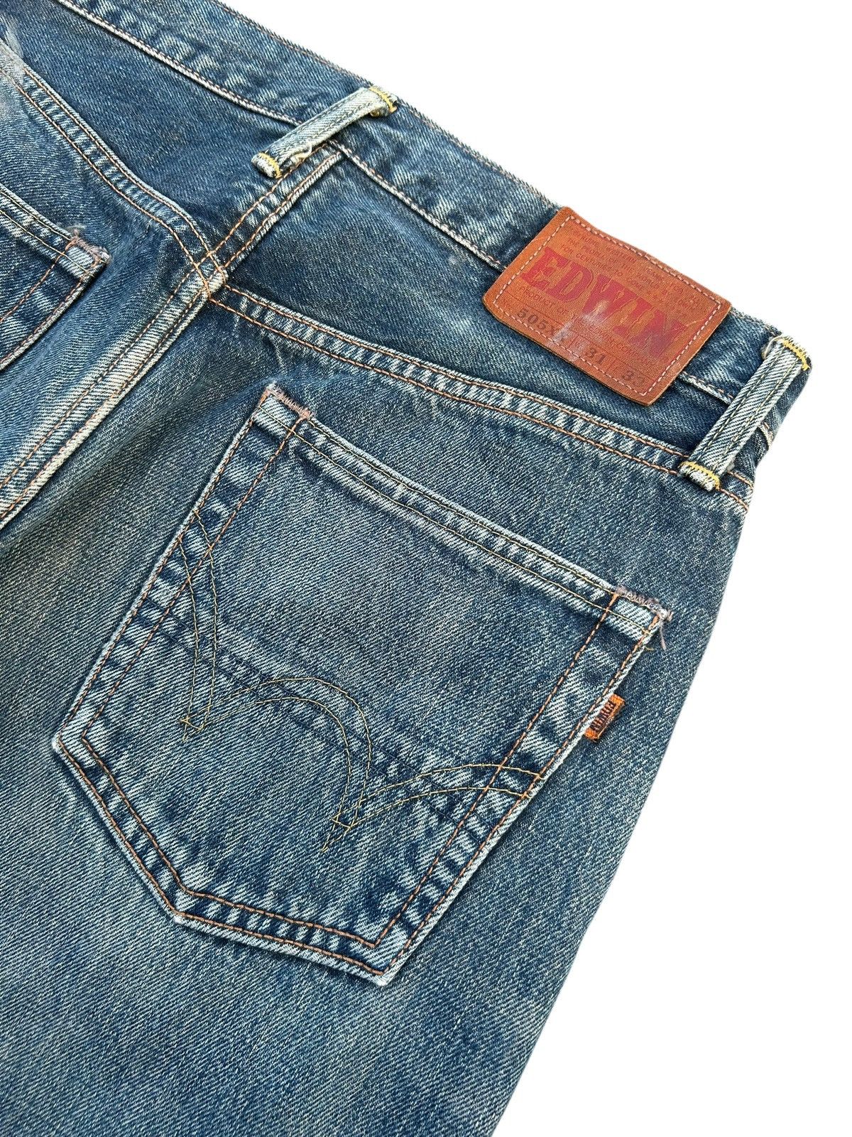 Kapital Vintage Edwin 505 Selvedge Rusty Mudwash Denim Jeans Size US 31 - 4 Thumbnail