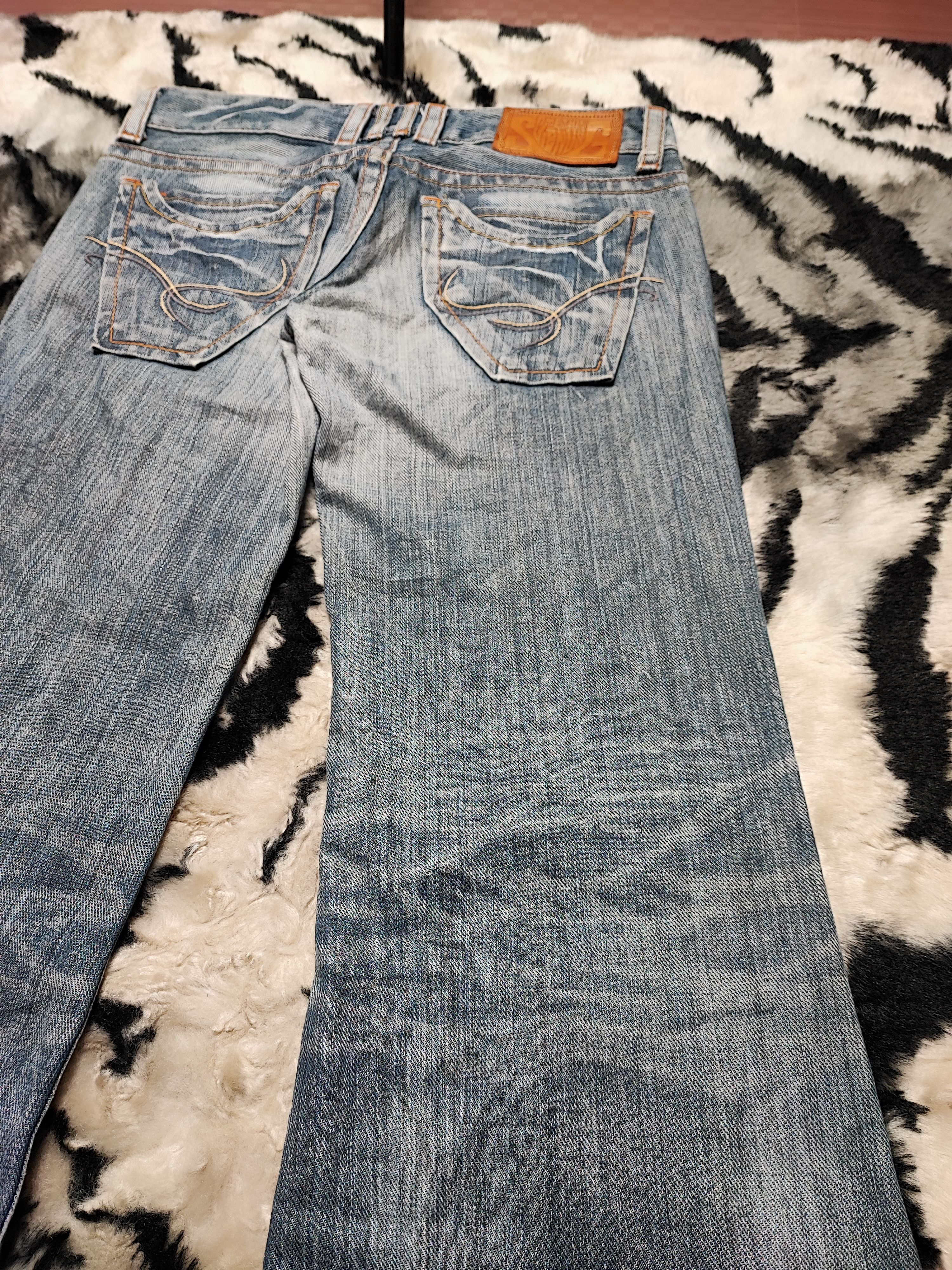 Edwin Thrashed Distressed Jeans ERD Grunge Chrome Size US 30 / EU 46 - 12 Thumbnail