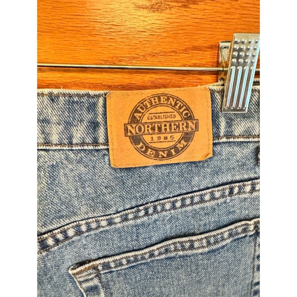 Other Authentic Northern Denim Men's Vintage Straight Jeans Blue Size US 30 / EU 46 - 5 Thumbnail